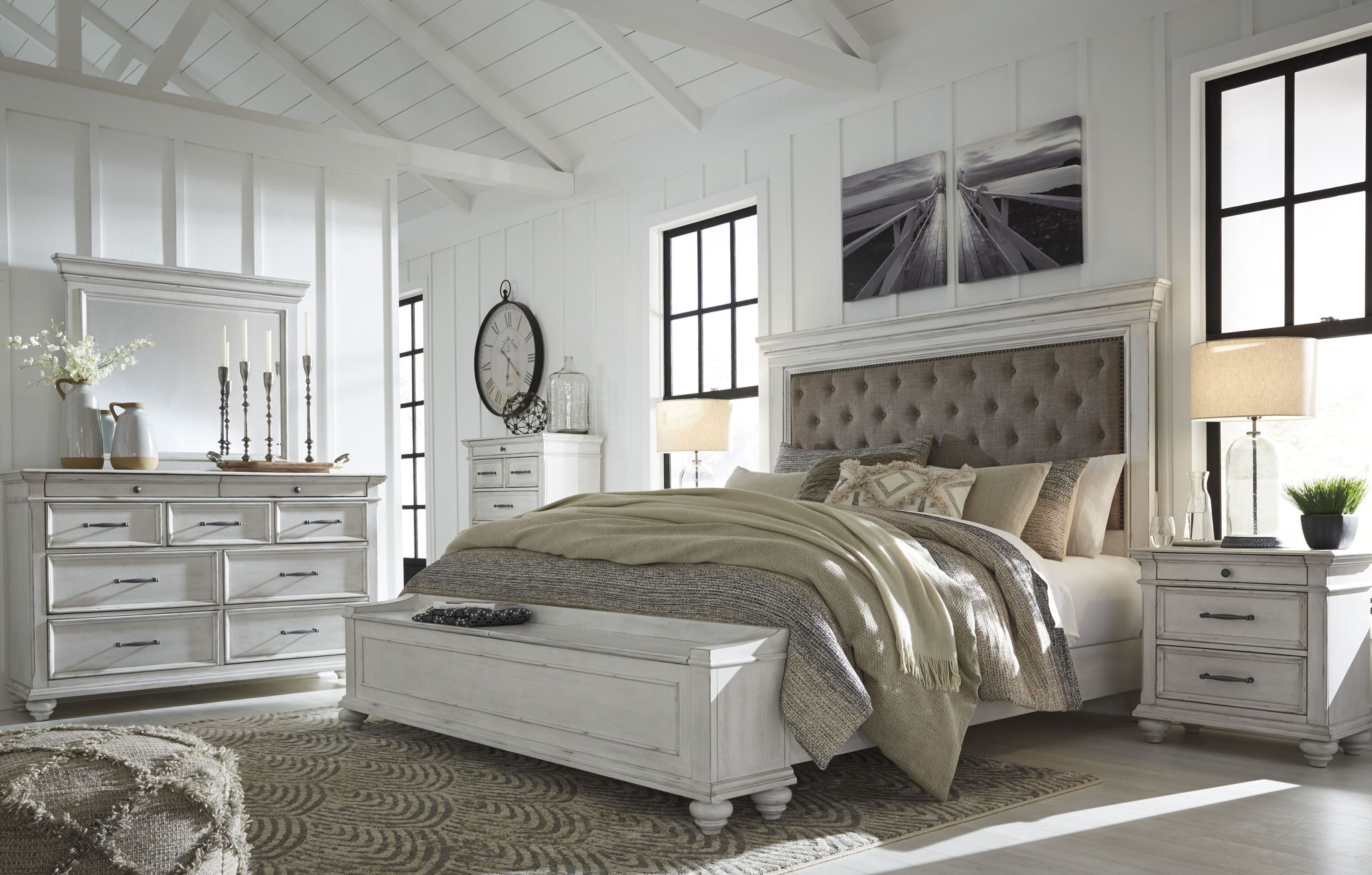Kanwyn - Upholstered Bedroom Set - Urban Living Furniture (Los Angeles, CA)