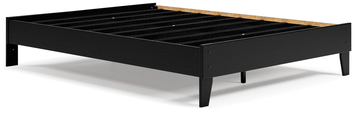 Finch - Queen Platform Bed - Black - Urban Living Furniture (Los Angeles, CA)