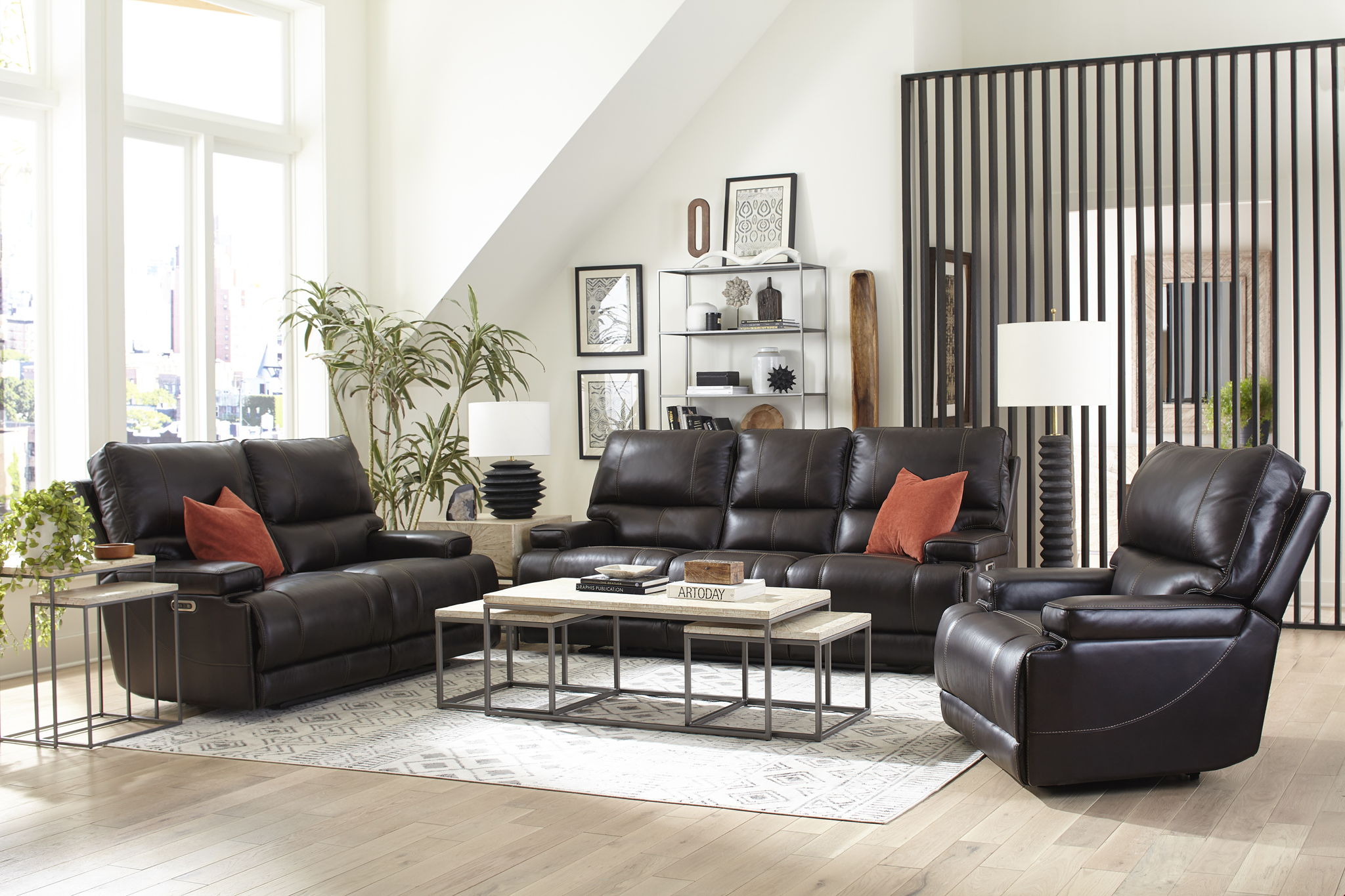 Whitman - Power Cordless Recliner