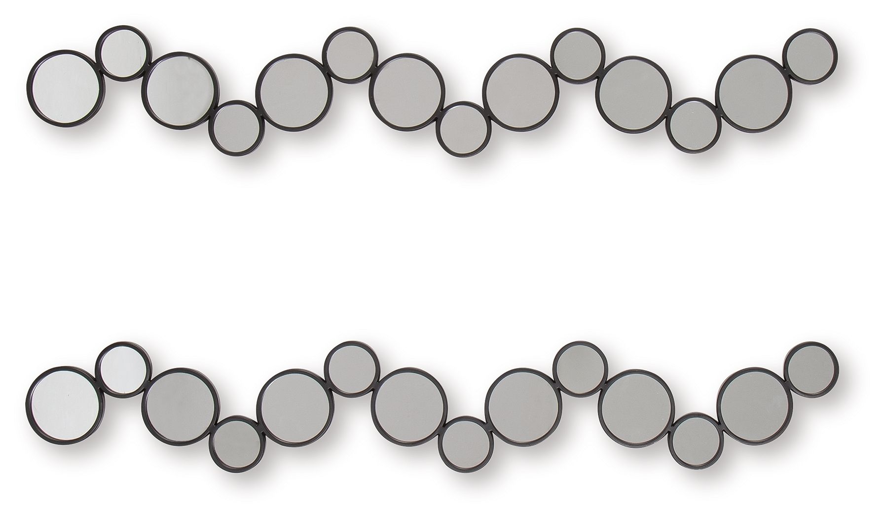 Vinler - Black - Accent Mirror Set (Set of 2) - Urban Living Furniture (Los Angeles, CA)