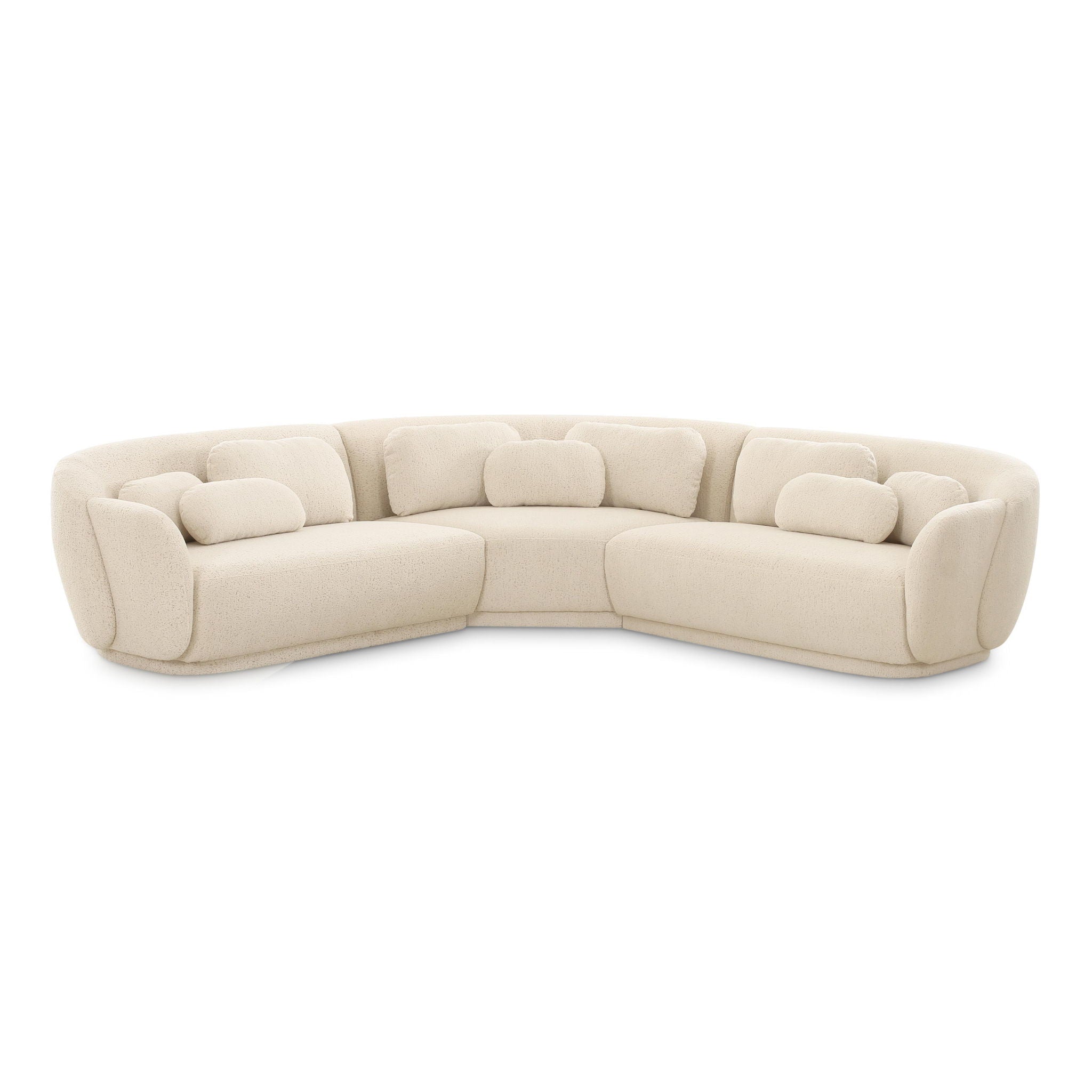Misty - Boucle Sectional - Urban Living Furniture (Los Angeles, CA)