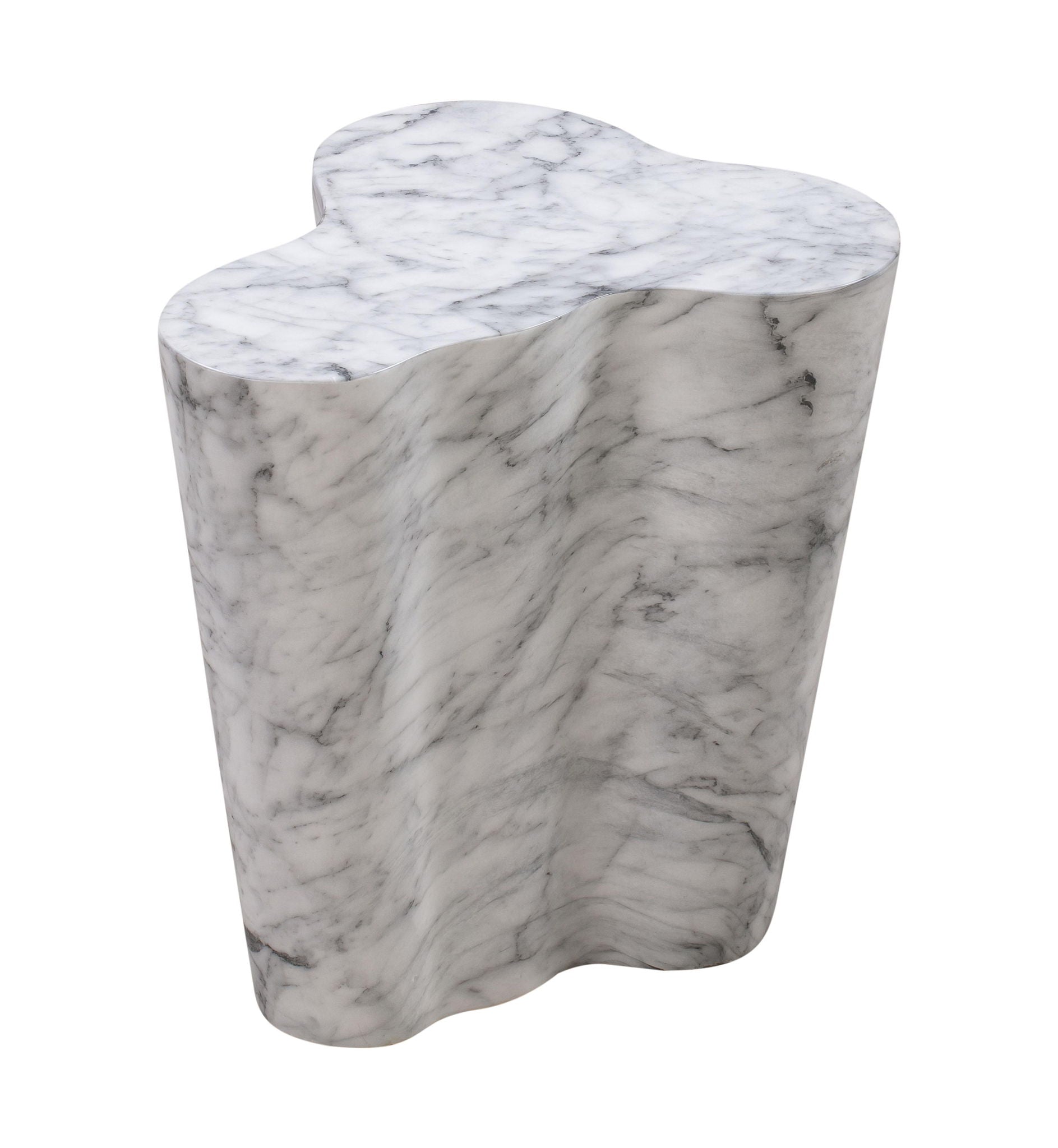 Slab - Marble Side Table - Urban Living Furniture (Los Angeles, CA)