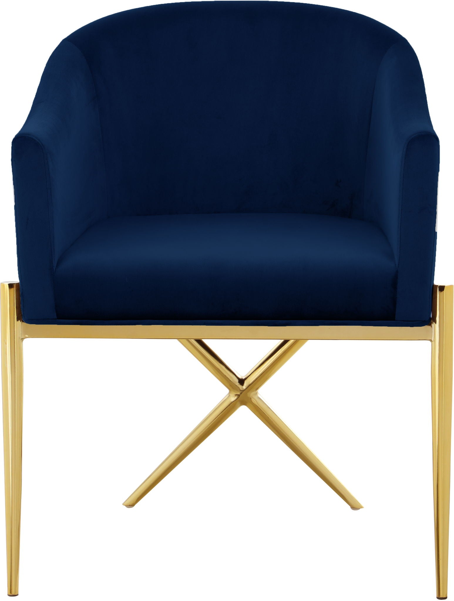Xavier - Dining Chair with Gold Legs - Urban Living Furniture (Los Angeles, CA)