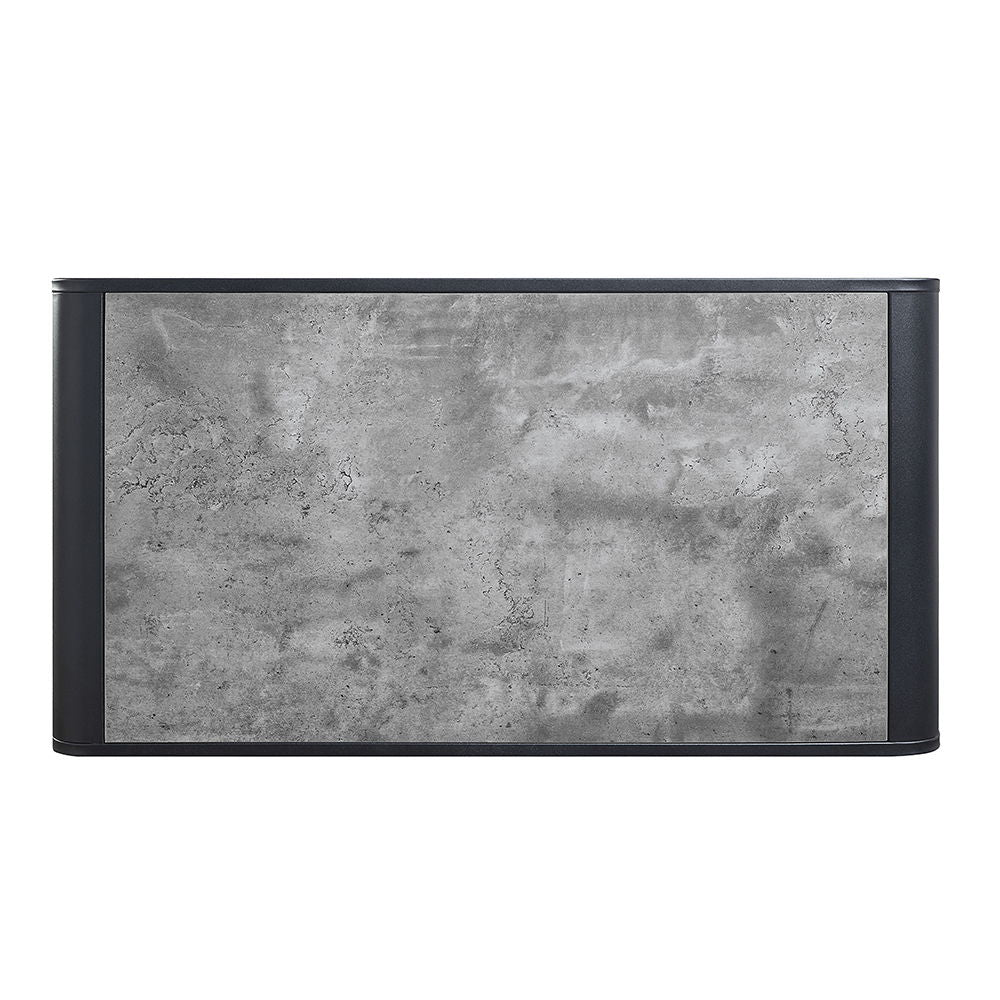 Raziela - Coffee Table - Concrete Gray & Black - Urban Living Furniture (Los Angeles, CA)