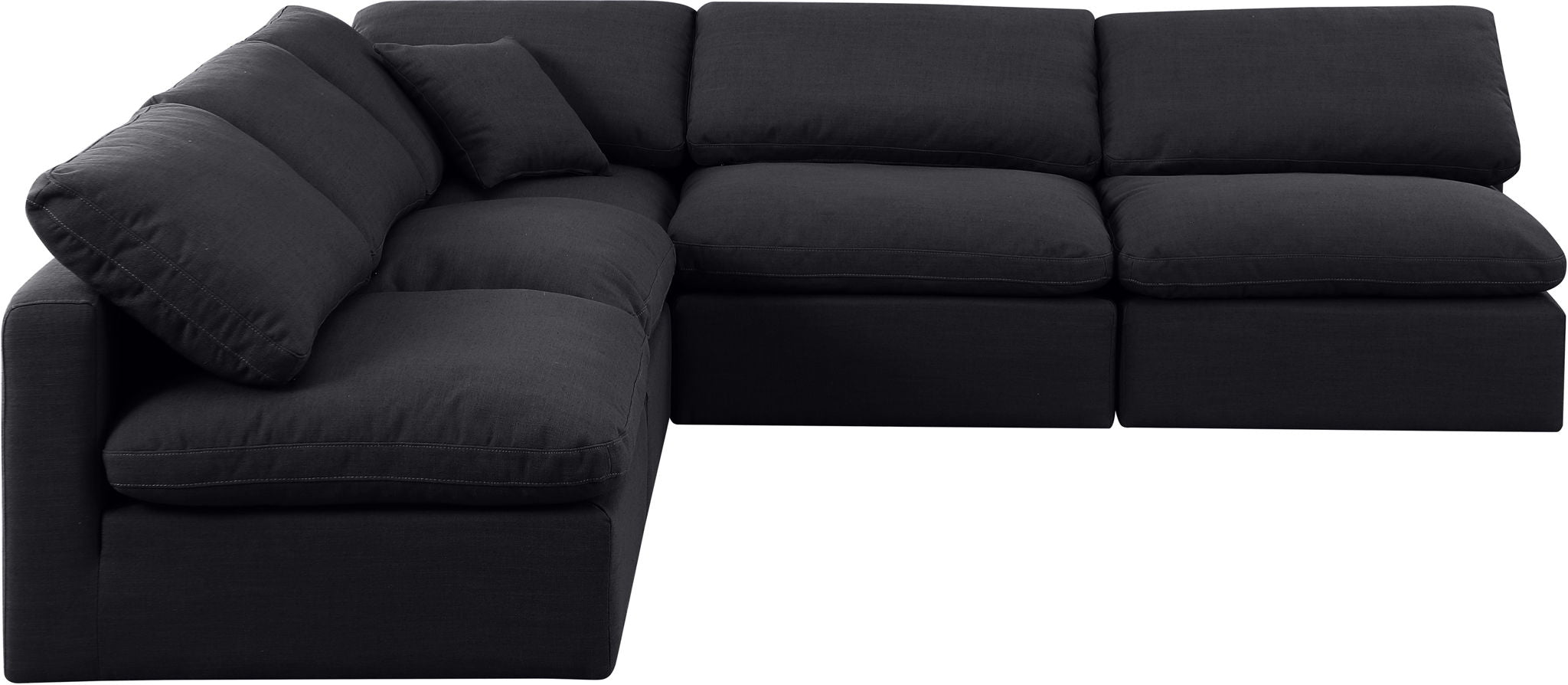 Indulge - Linen 5 Piece Modular Corner Armless Sectional - Urban Living Furniture (Los Angeles, CA)