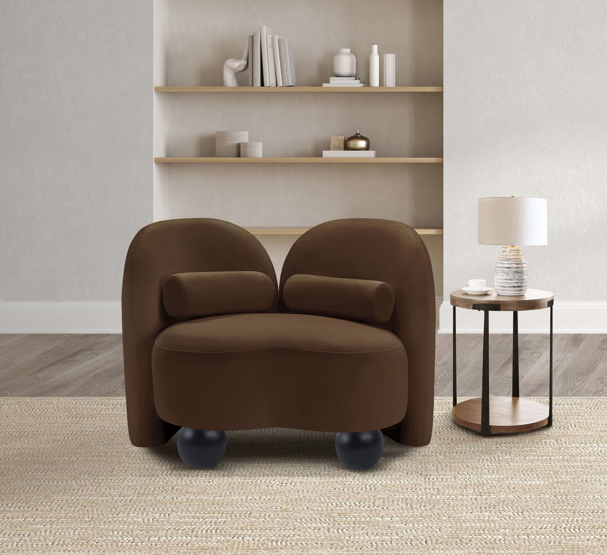 Daphne - Velvet Chair - Urban Living Furniture (Los Angeles, CA)