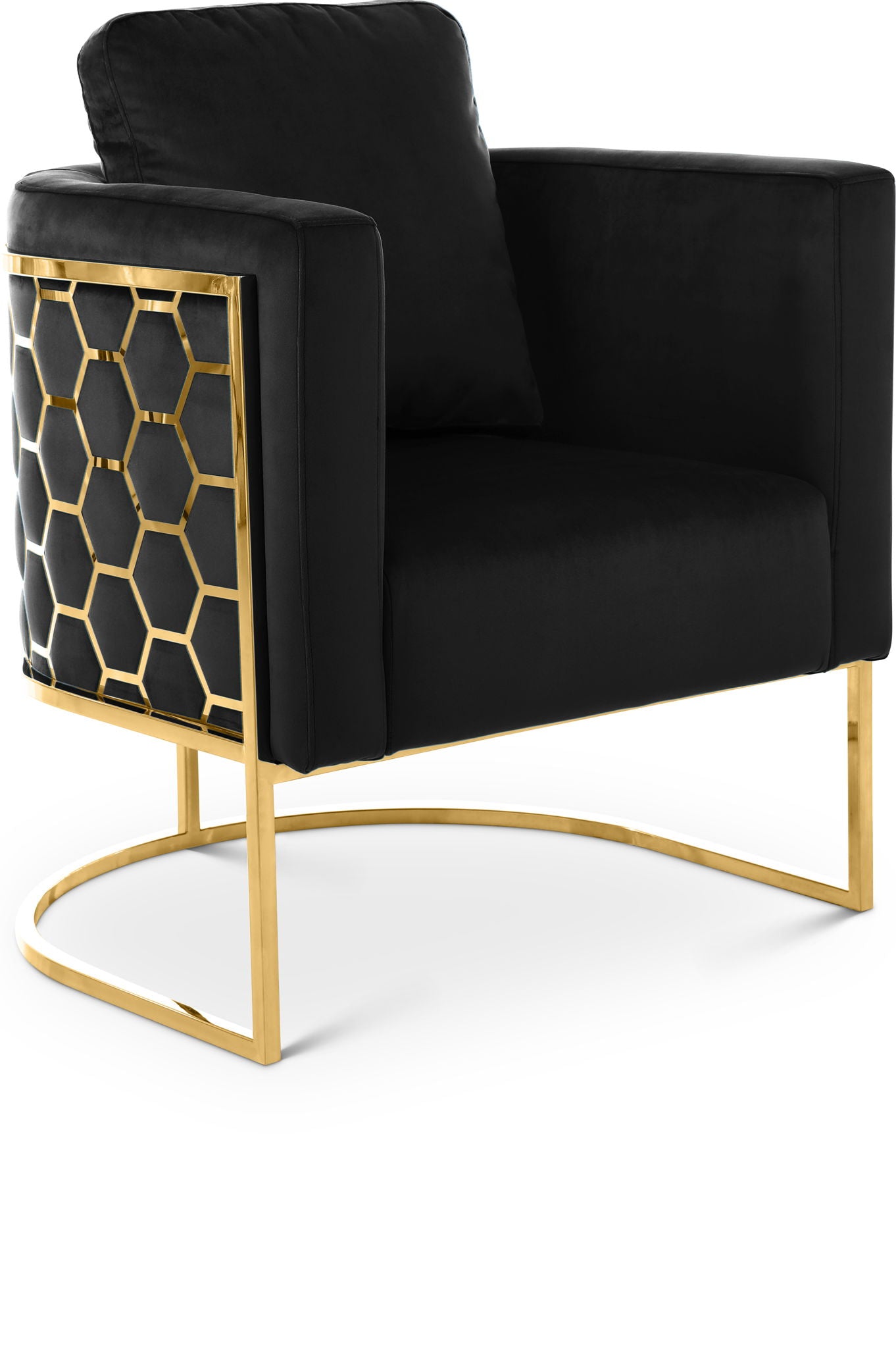 Casa - Chair with Gold Legs - Urban Living Furniture (Los Angeles, CA)