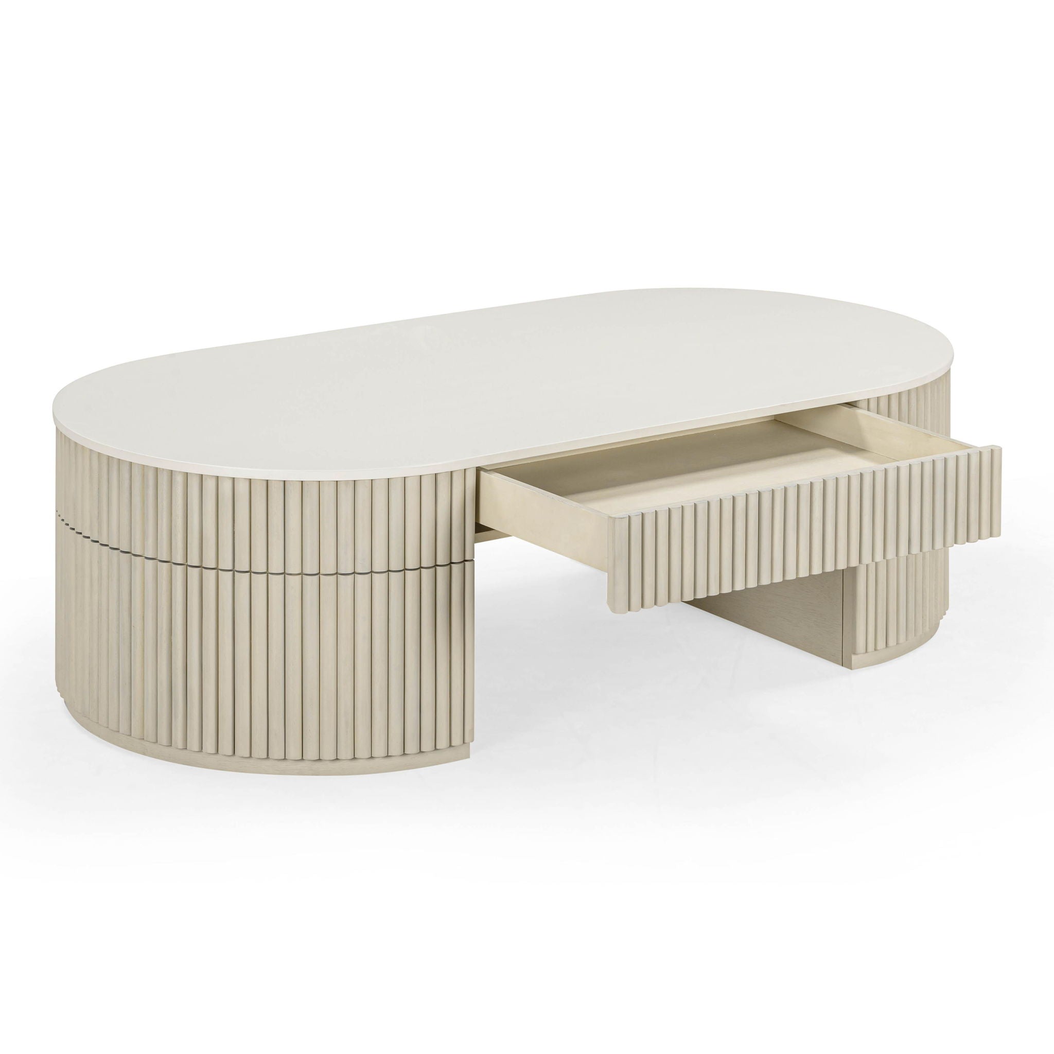 Bella - Oval Coffee Table - Urban Living Furniture (Los Angeles, CA)