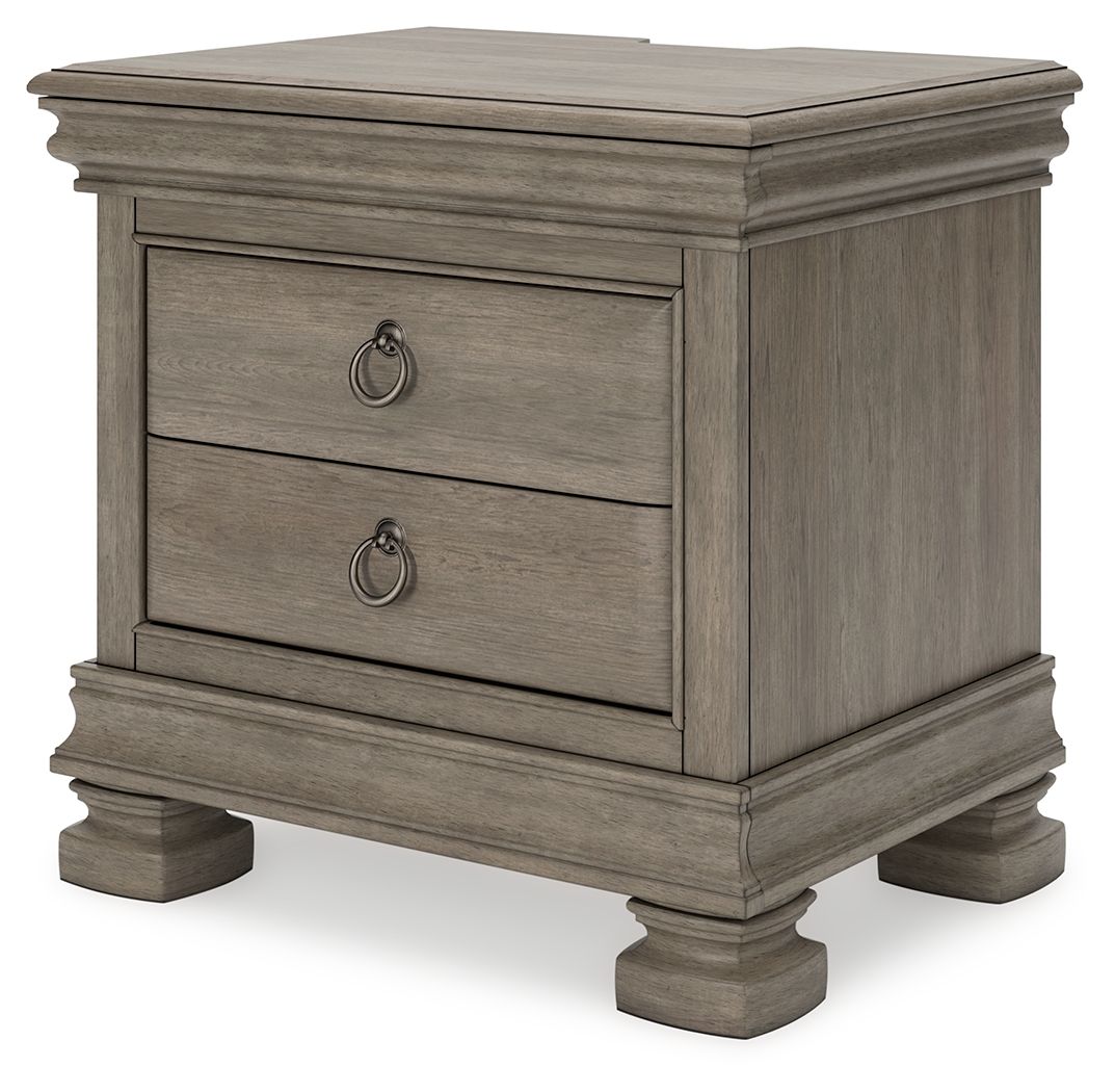 Lexorne - Gray - Three Drawer Night Stand - Urban Living Furniture (Los Angeles, CA)