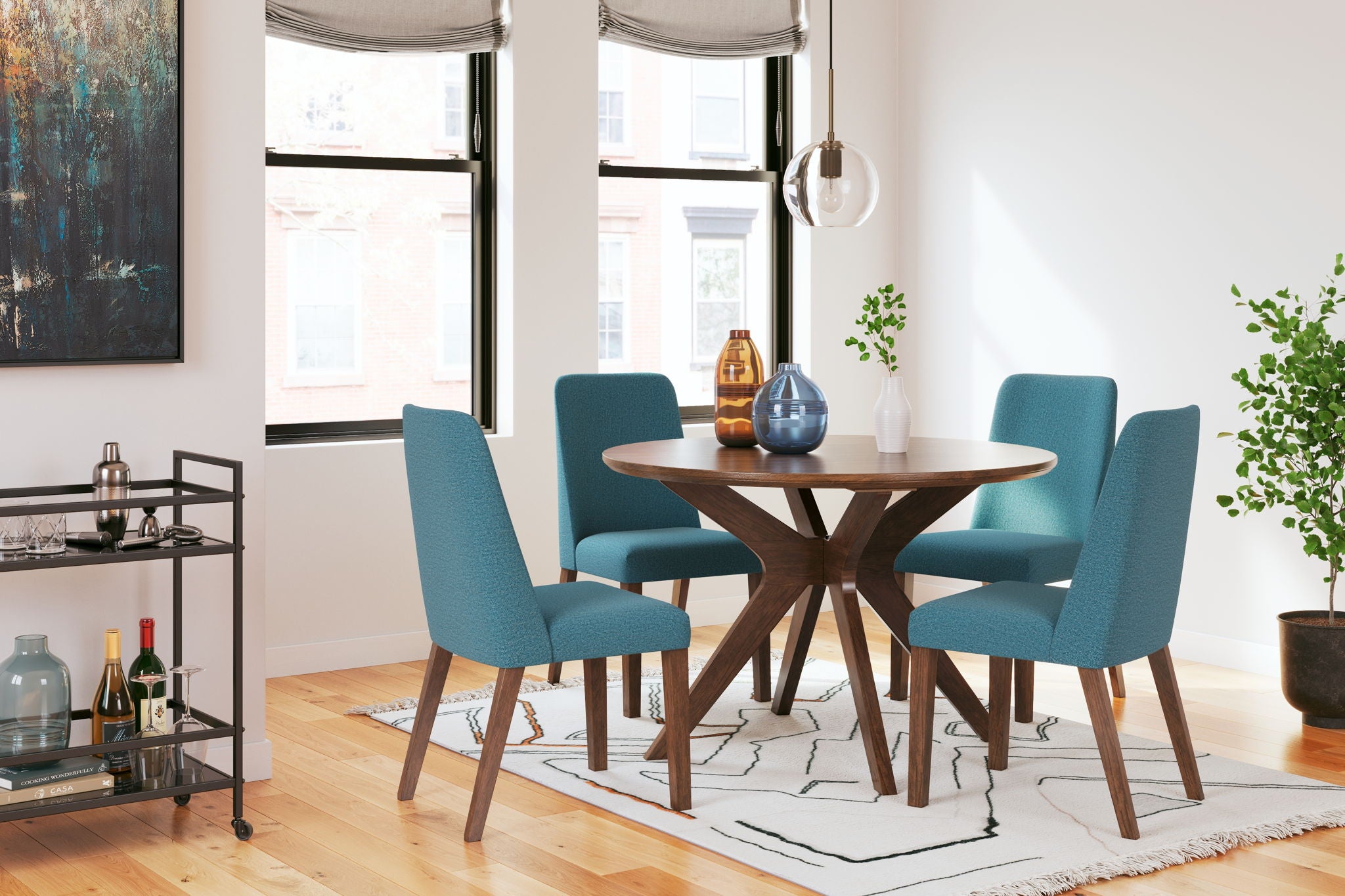 Lyncott - Dining Room Table Set - Urban Living Furniture (Los Angeles, CA)