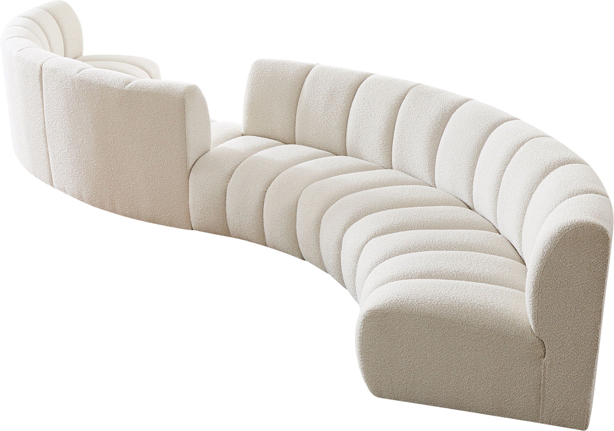 Infinity - 6 Piece Boucle Modular Sectional - Urban Living Furniture (Los Angeles, CA)