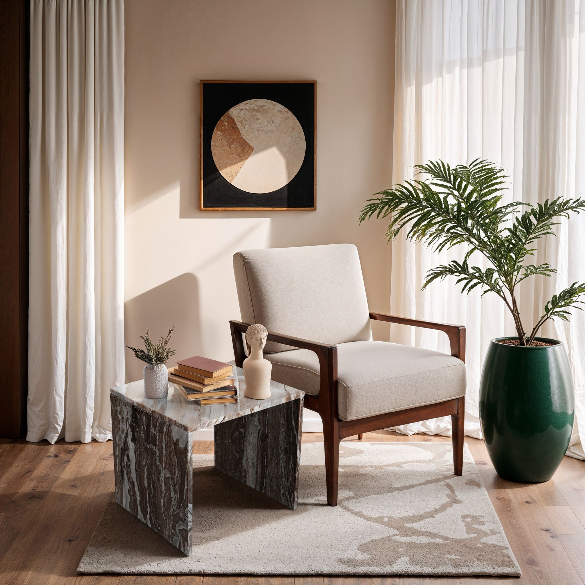 Vernazza - Marble Table - Urban Living Furniture (Los Angeles, CA)