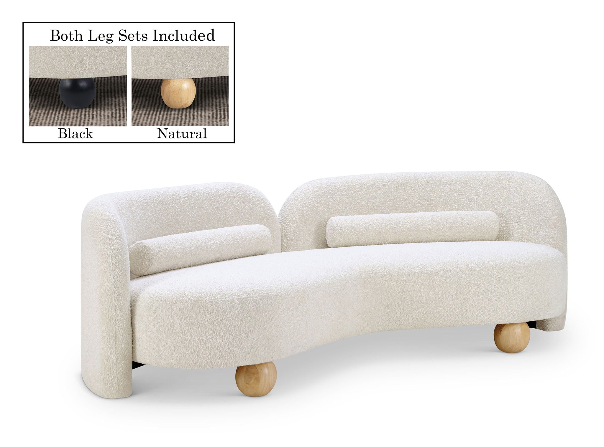 Daphne - Boucle Sofa - Urban Living Furniture (Los Angeles, CA)