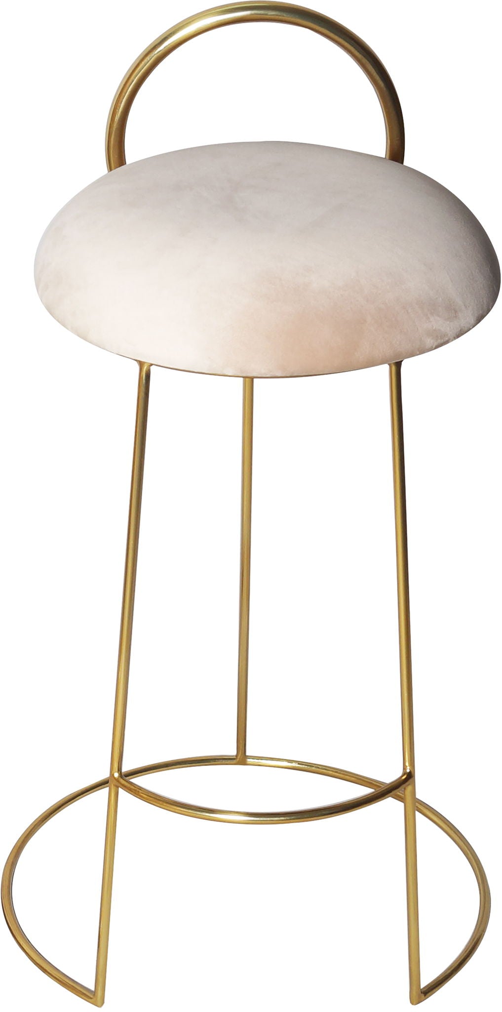 Ring - Counter Stool with Gold Legs - Urban Living Furniture (Los Angeles, CA)