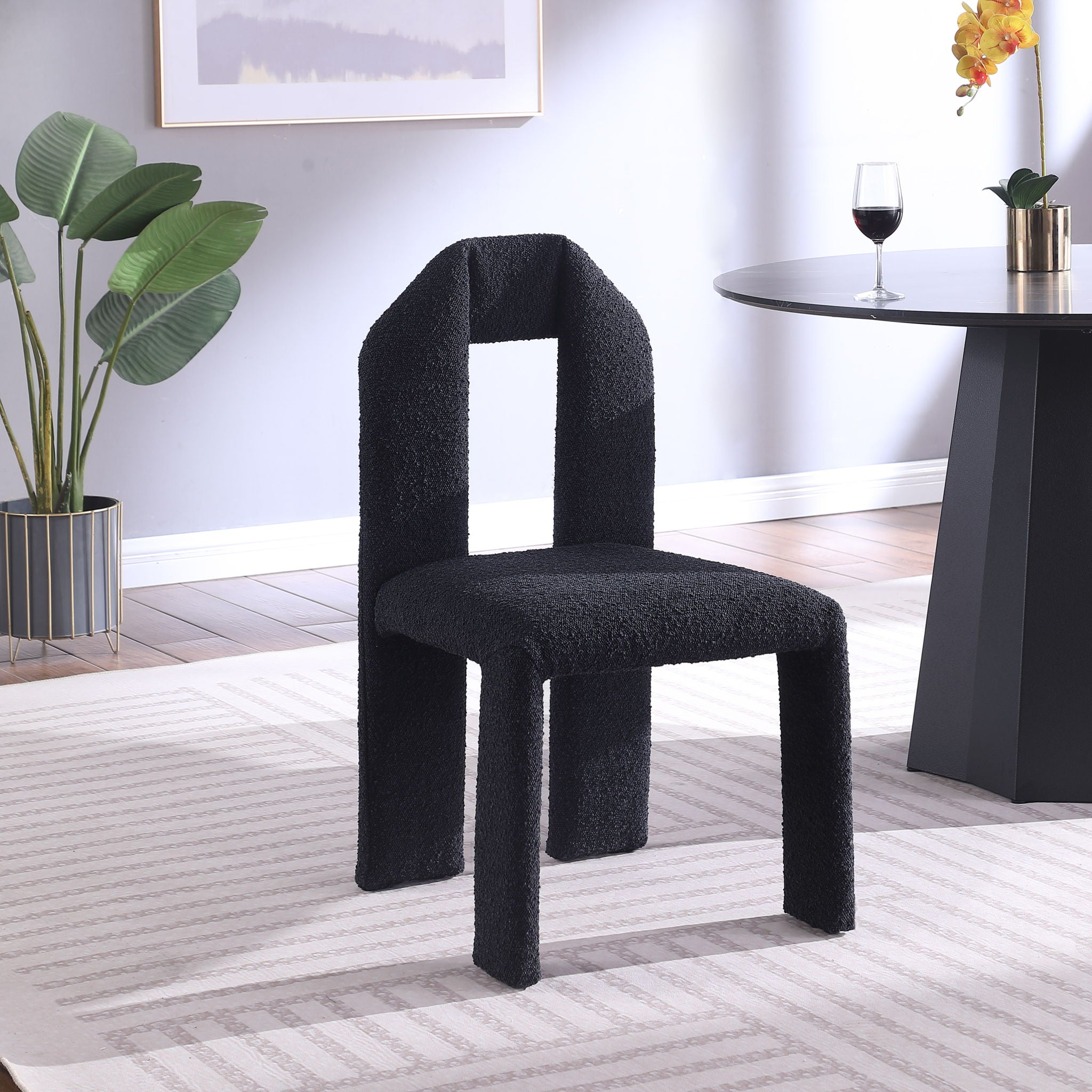 Bennett - Boucle Dining Chair (Set of 2) - Urban Living Furniture (Los Angeles, CA)