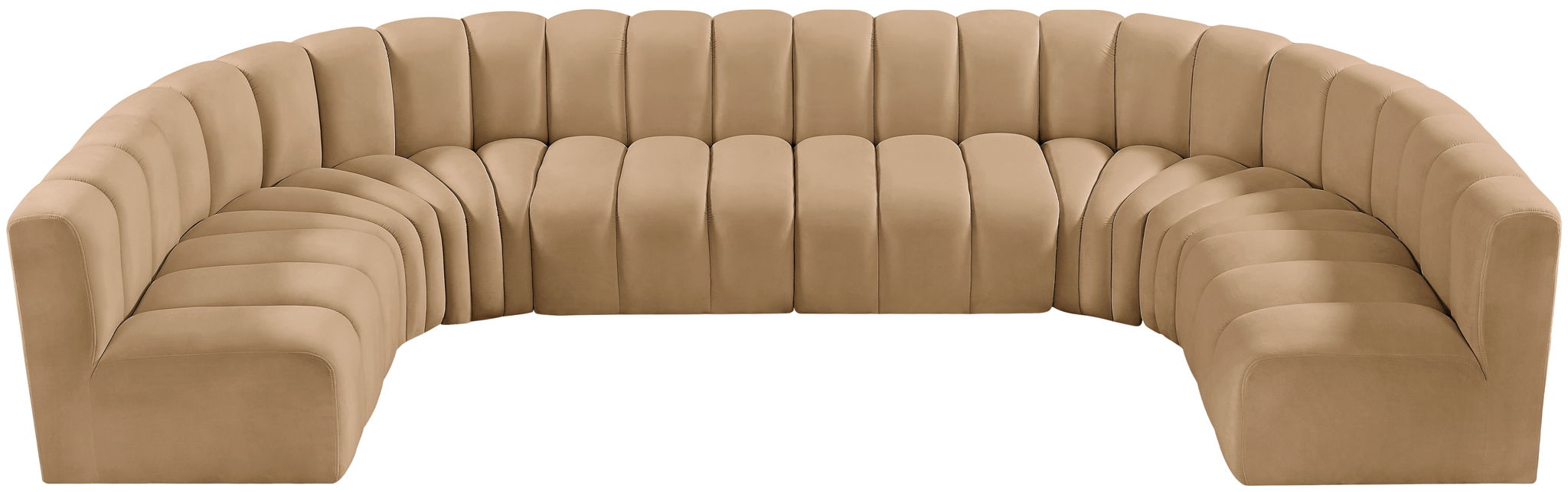 Arc - Velvet Modular U-Shaped Sectional - Urban Living Furniture (Los Angeles, CA)