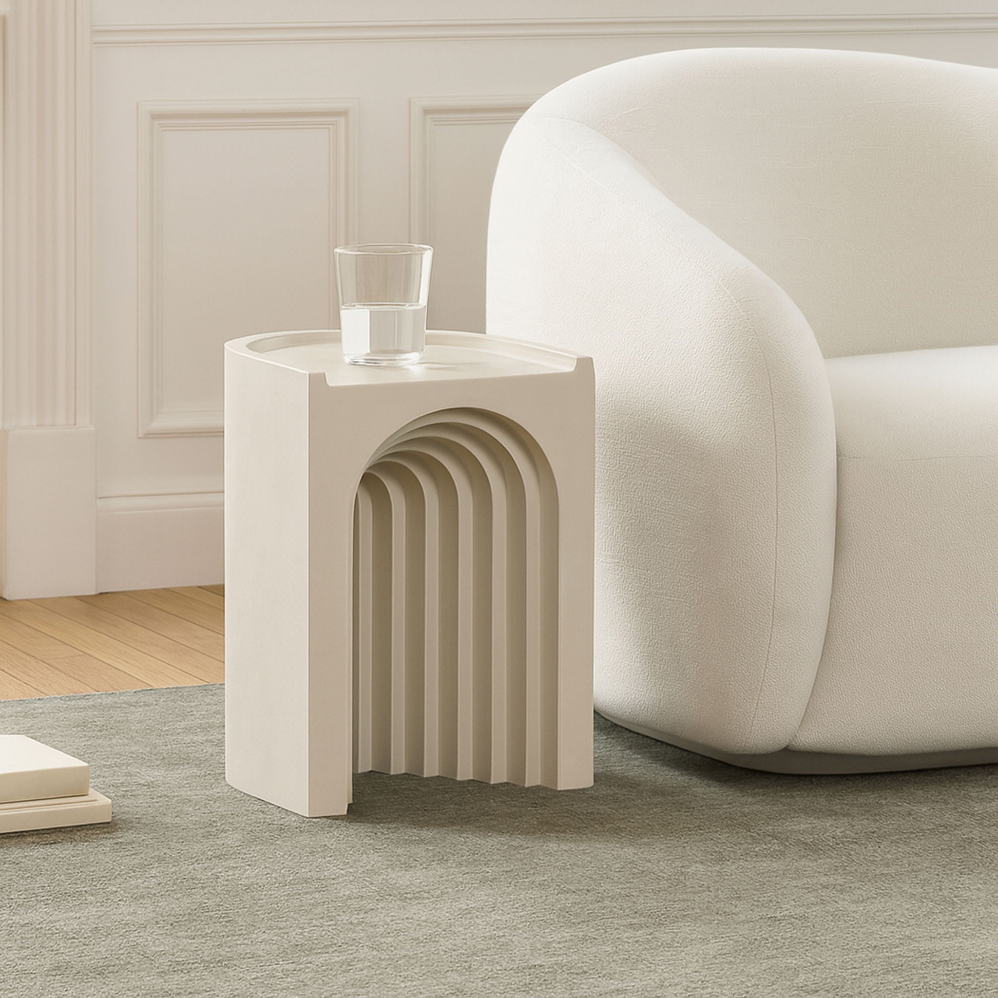 Avenda - Concrete End Table - Urban Living Furniture (Los Angeles, CA)