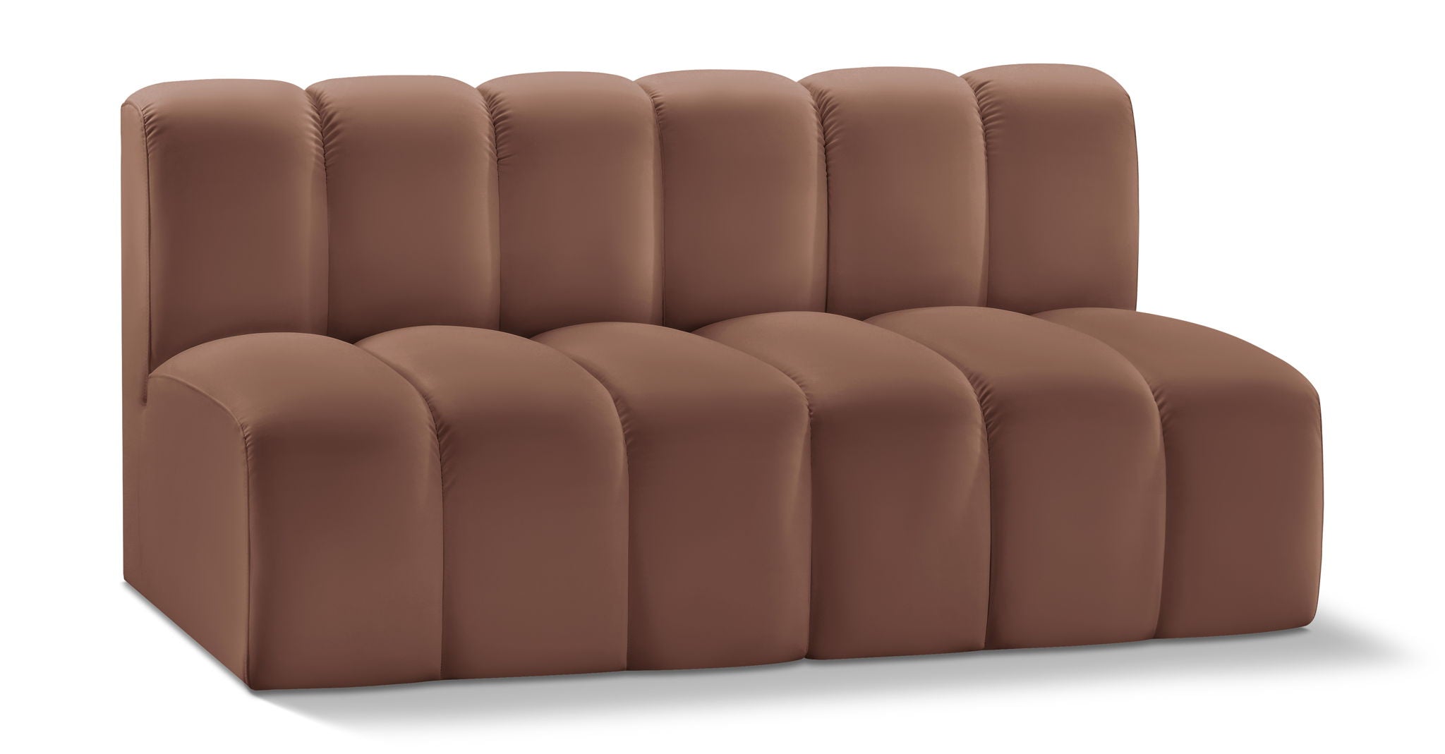 Arc - Faux Leather 2 Seats Modular Sofa - Urban Living Furniture (Los Angeles, CA)