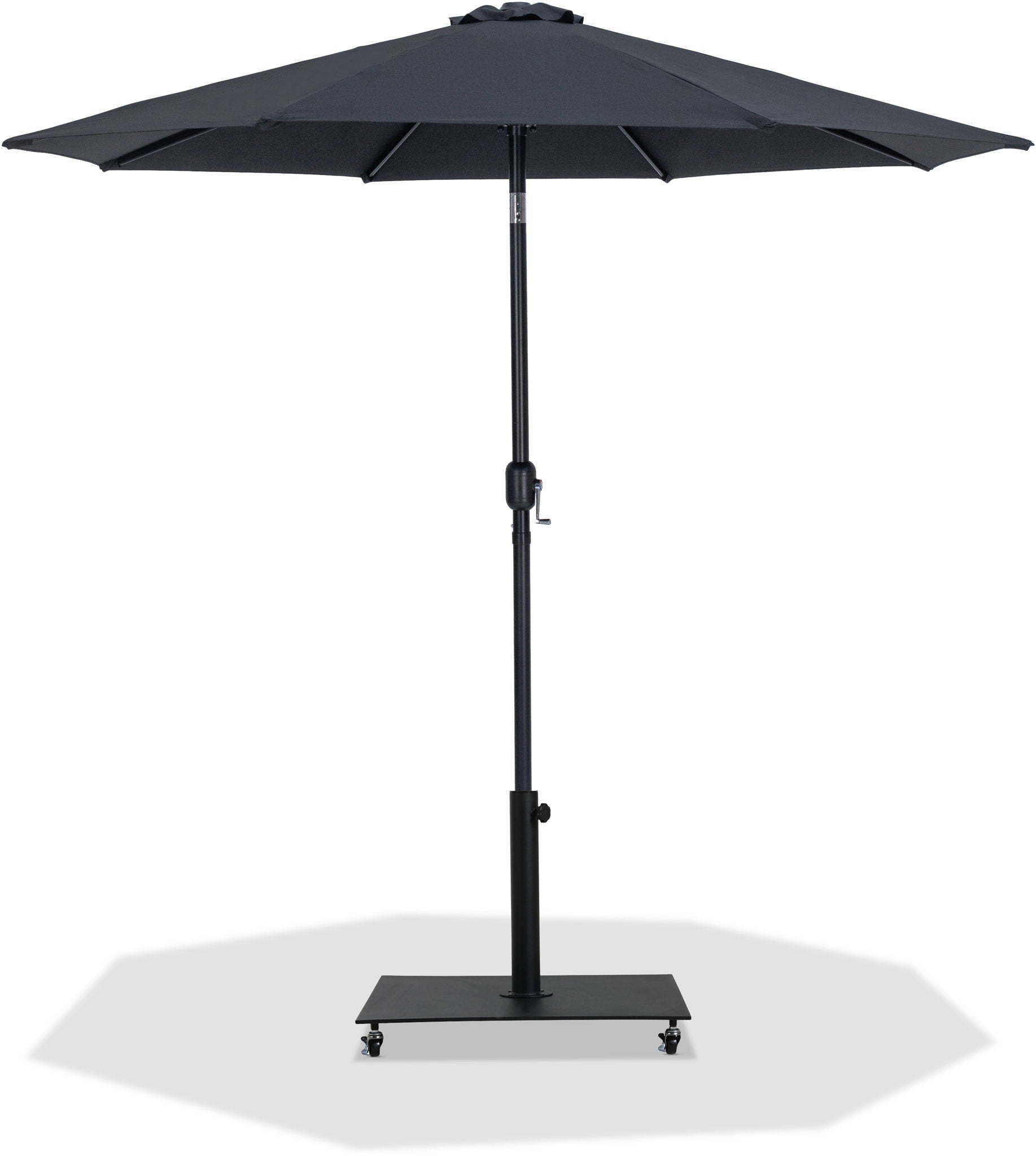 Fiji - Aluminum Patio Umbrella With Square Black Base - Urban Living Furniture (Los Angeles, CA)