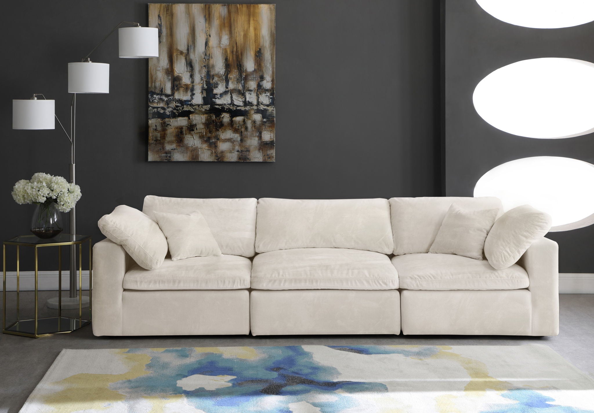 Cozy - Modular 3 Seat Sofa - Urban Living Furniture (Los Angeles, CA)