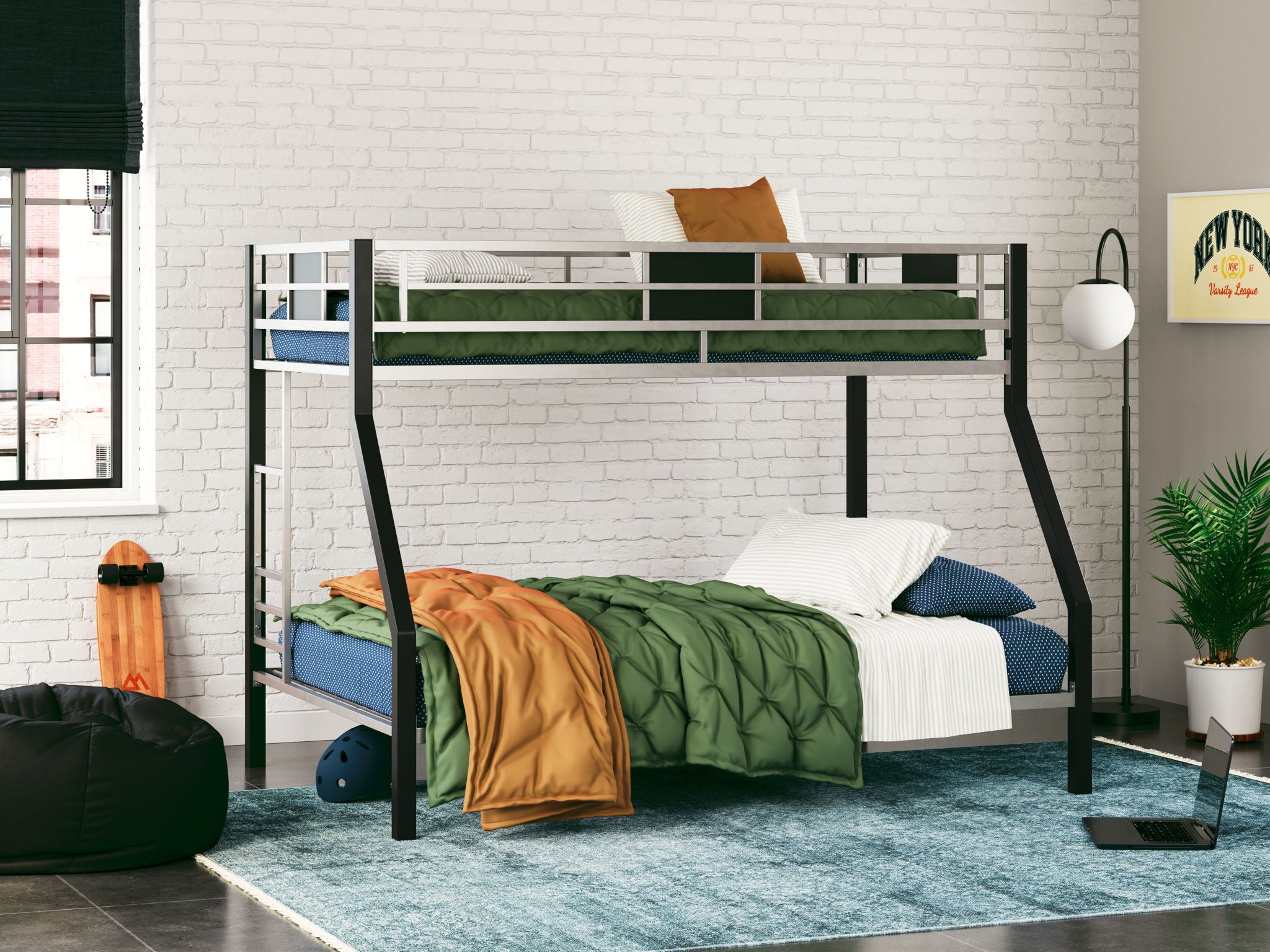 Dinsmore - Bunk Bed W/Ladder - Urban Living Furniture (Los Angeles, CA)
