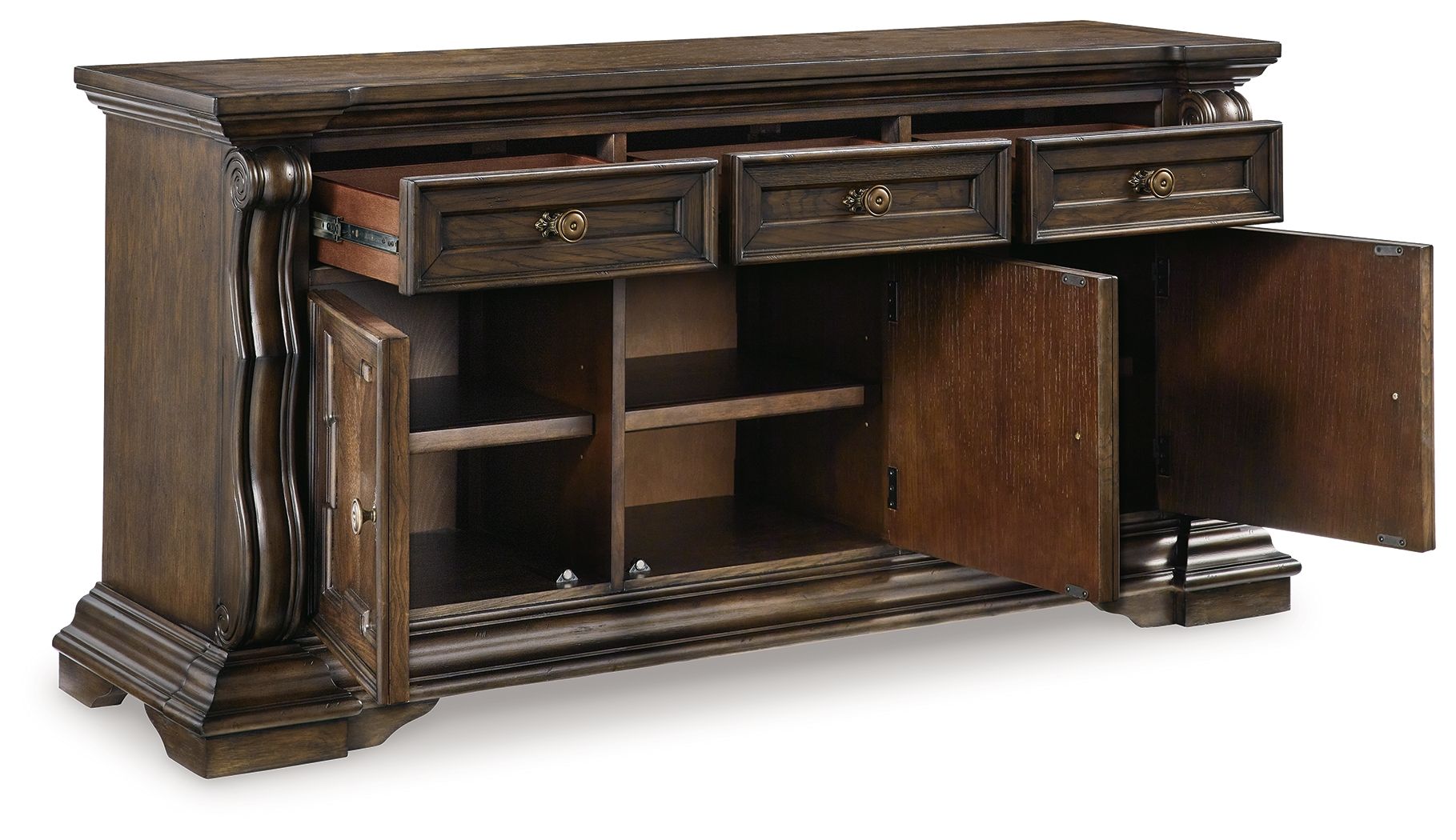 Maylee - Dark Brown - Dining Room Buffet - Urban Living Furniture (Los Angeles, CA)