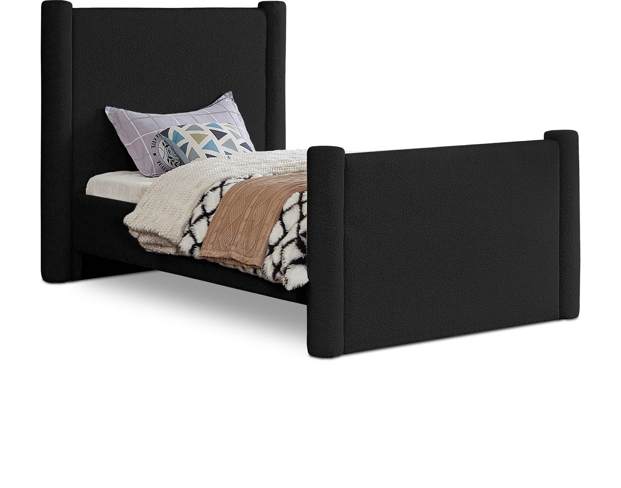 Elias - Boucle Bed - Urban Living Furniture (Los Angeles, CA)