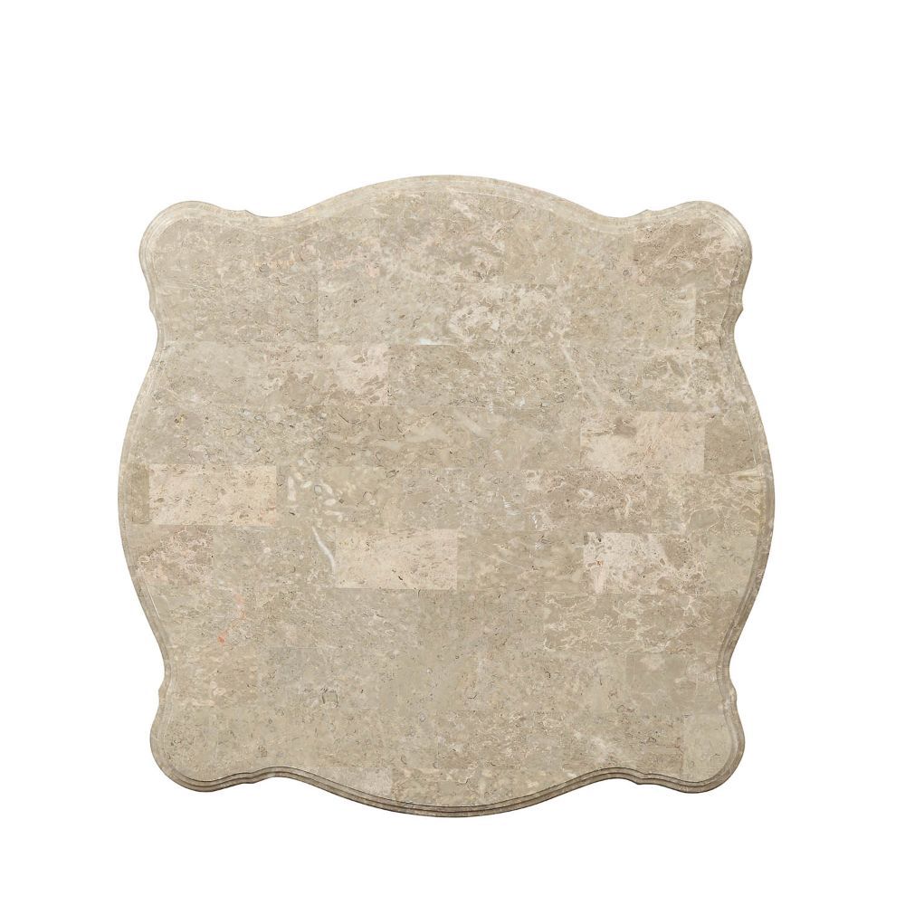 Ranita - End Table - Marble Top & Champagne - Urban Living Furniture (Los Angeles, CA)