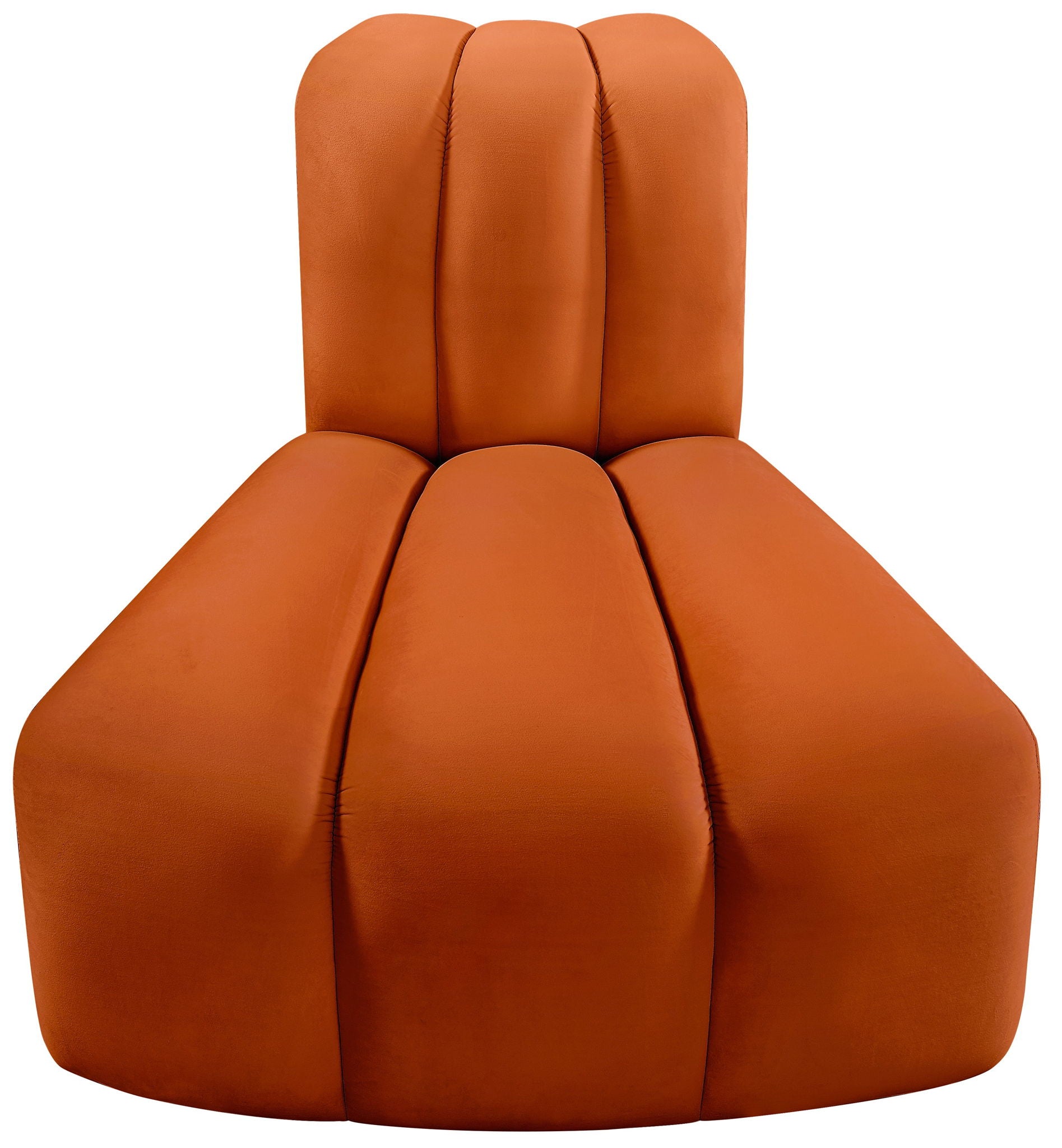 Arc - Velvet Reverse Corner Chair - Urban Living Furniture (Los Angeles, CA)