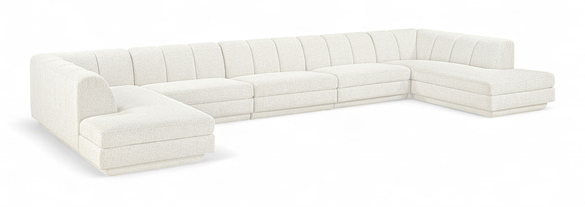 Modari - Sectional - Cream - Urban Living Furniture (Los Angeles, CA)
