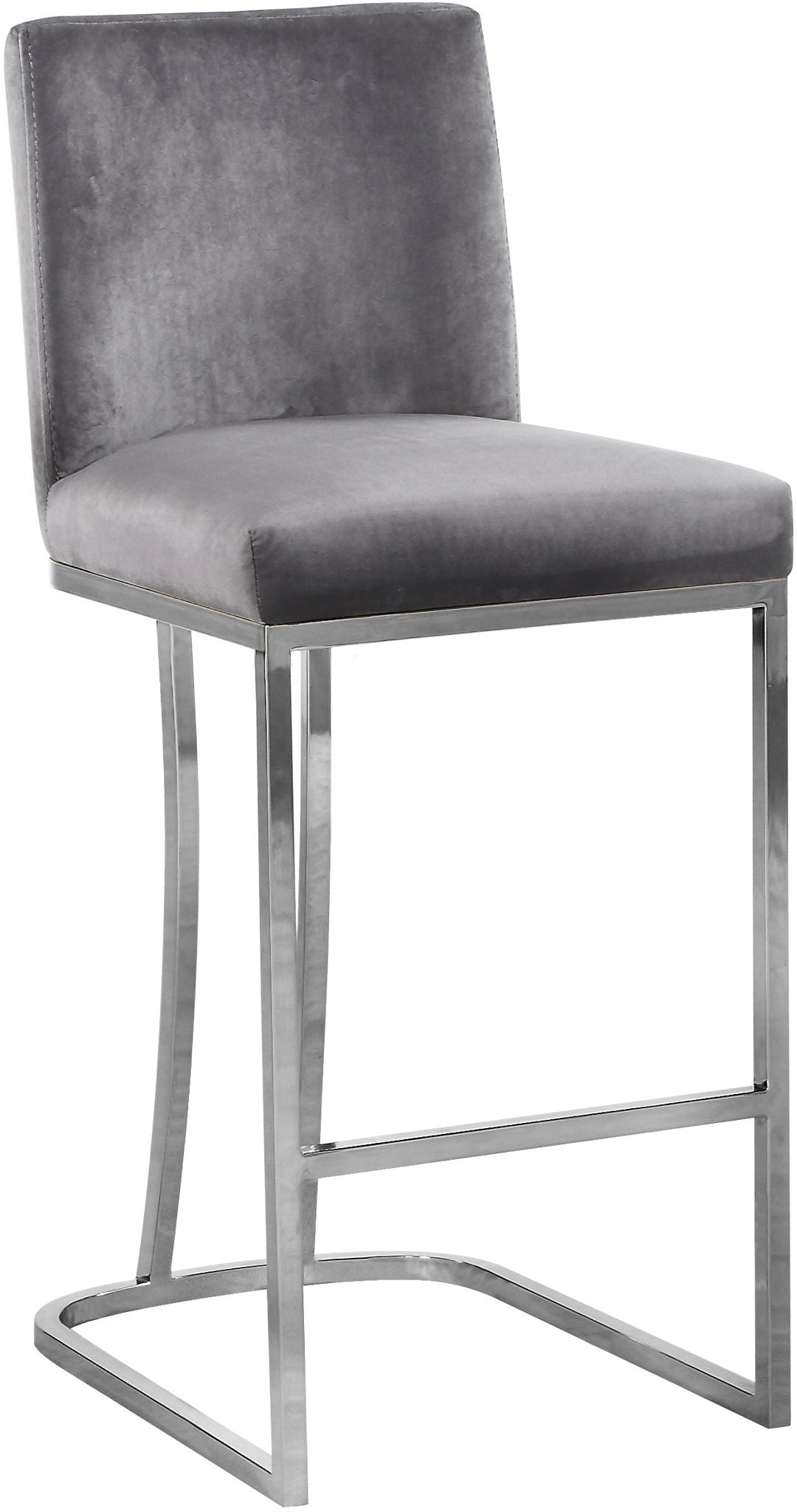 Heidi - Stool with Chrome Legs - Urban Living Furniture (Los Angeles, CA)