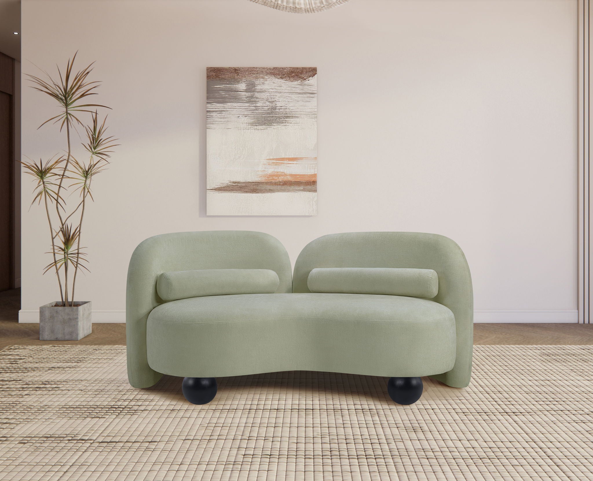 Daphne - Chenille Loveseat - Urban Living Furniture (Los Angeles, CA)