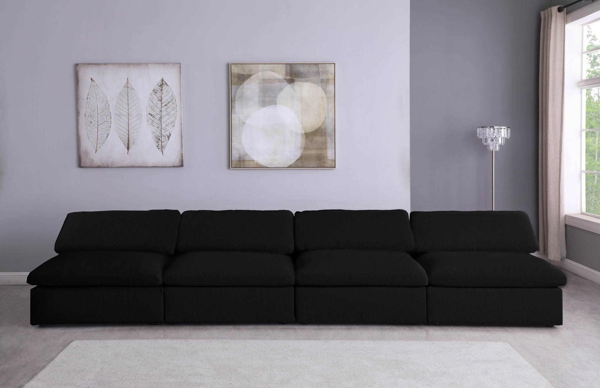 Serene - Modular Armless 4 Seat Sofa - Urban Living Furniture (Los Angeles, CA)