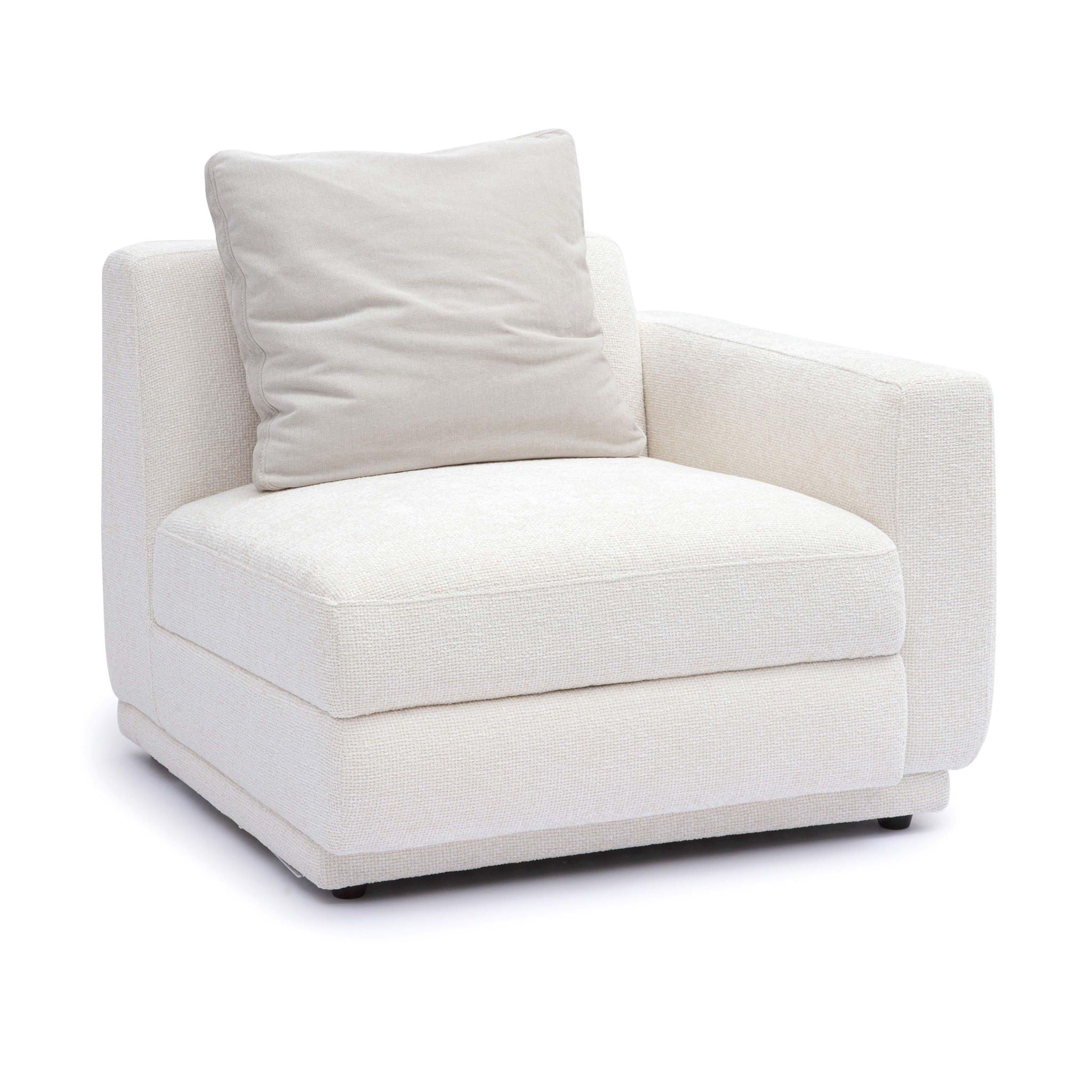 Perry - Modular RAF Corner Chair - Cream - Urban Living Furniture (Los Angeles, CA)