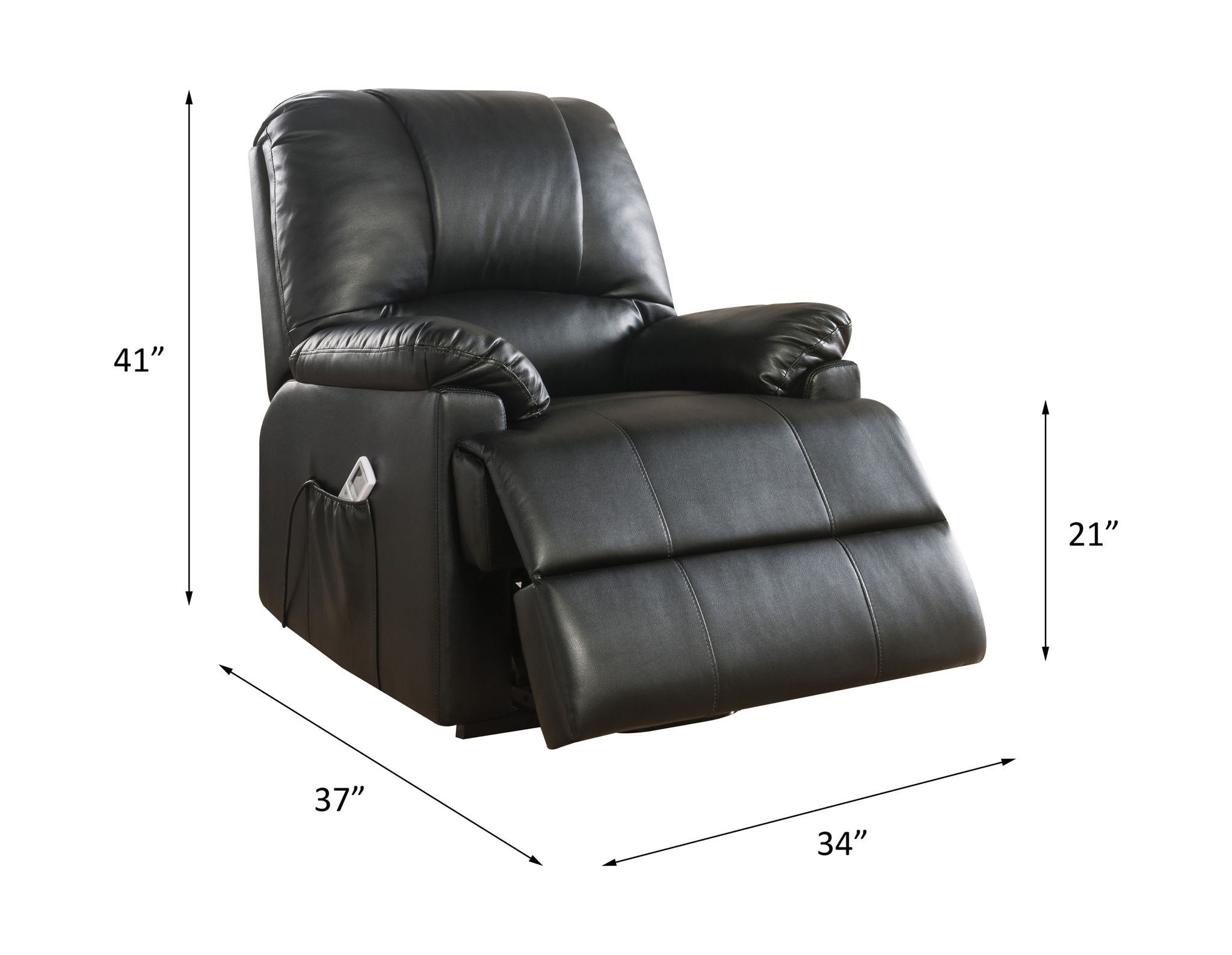Ixora - Recliner w/Power Lift & Massage - Urban Living Furniture (Los Angeles, CA)