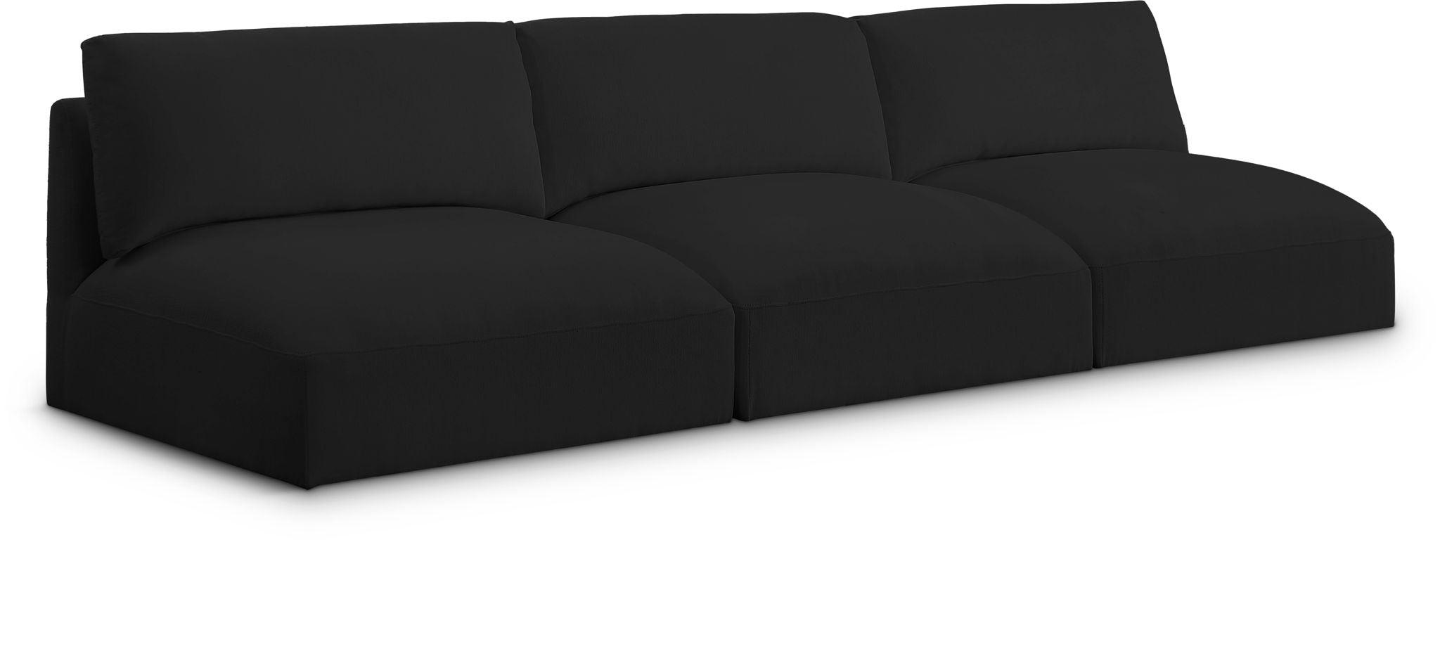 Ease - 3 Seat Modular Armless Sofa - Urban Living Furniture (Los Angeles, CA)
