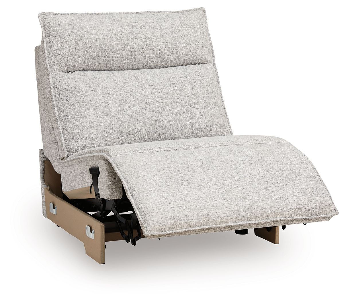 Modmax II - Power Armless Recliner With Adjustable Headrest - Stone - Urban Living Furniture (Los Angeles, CA)