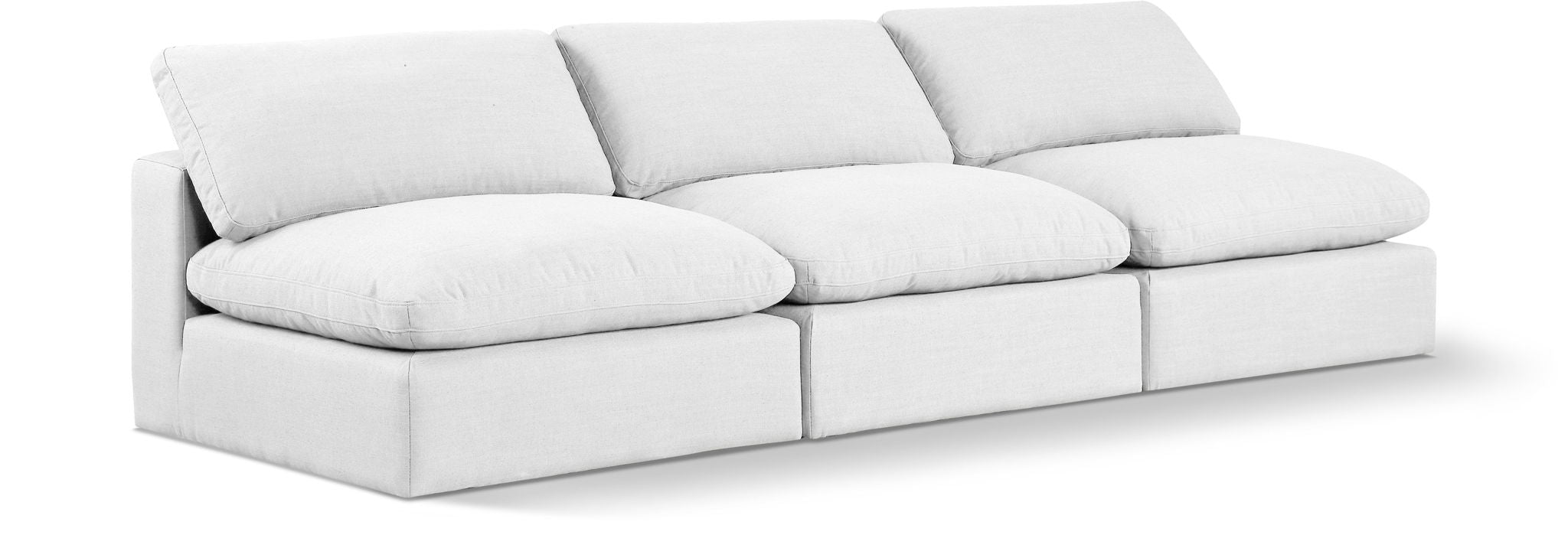 Comfy - Linen Modular Armless Sofa 3 Seats - Urban Living Furniture (Los Angeles, CA)