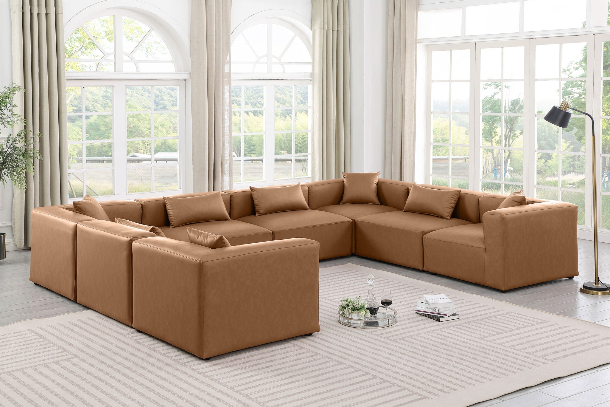 Cube - 8 Piece Modular Sectional - Urban Living Furniture (Los Angeles, CA)