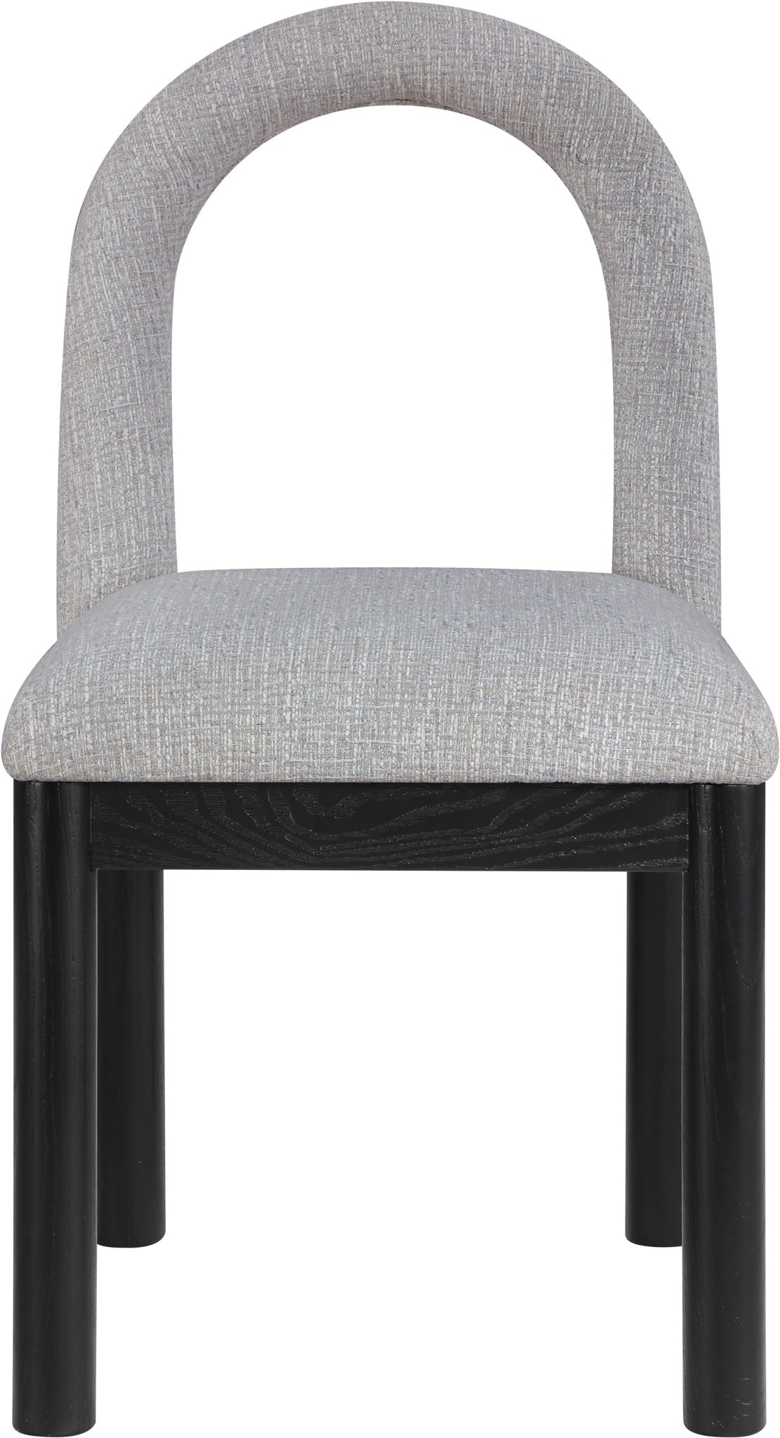 Conrad - Linen Dining Chair With Black Legs - Urban Living Furniture (Los Angeles, CA)