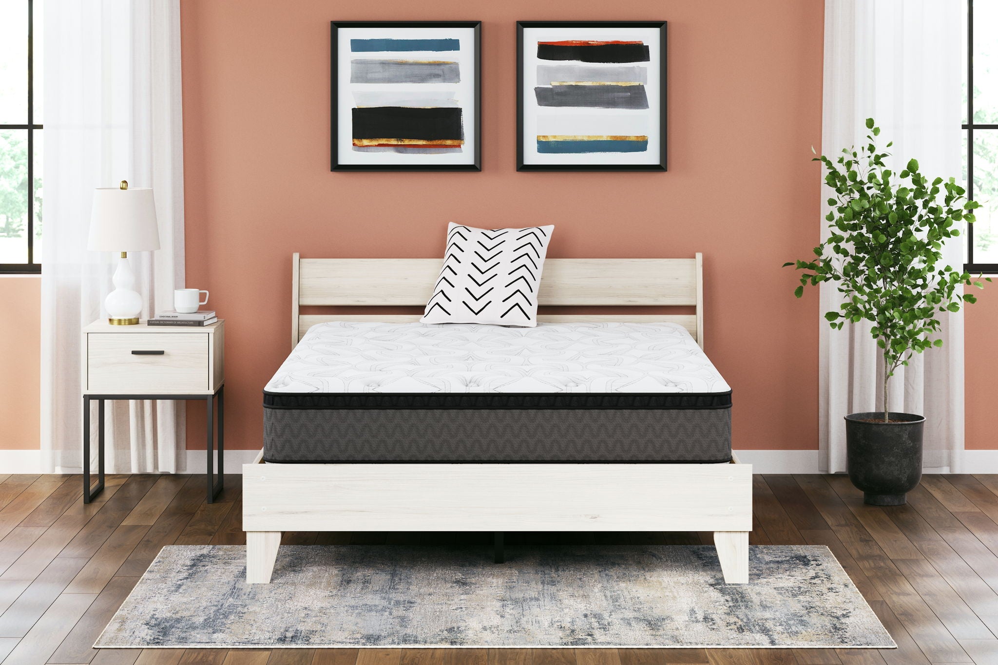 12 Inch Pocketed Hybrid - Mattress - Urban Living Furniture (Los Angeles, CA)