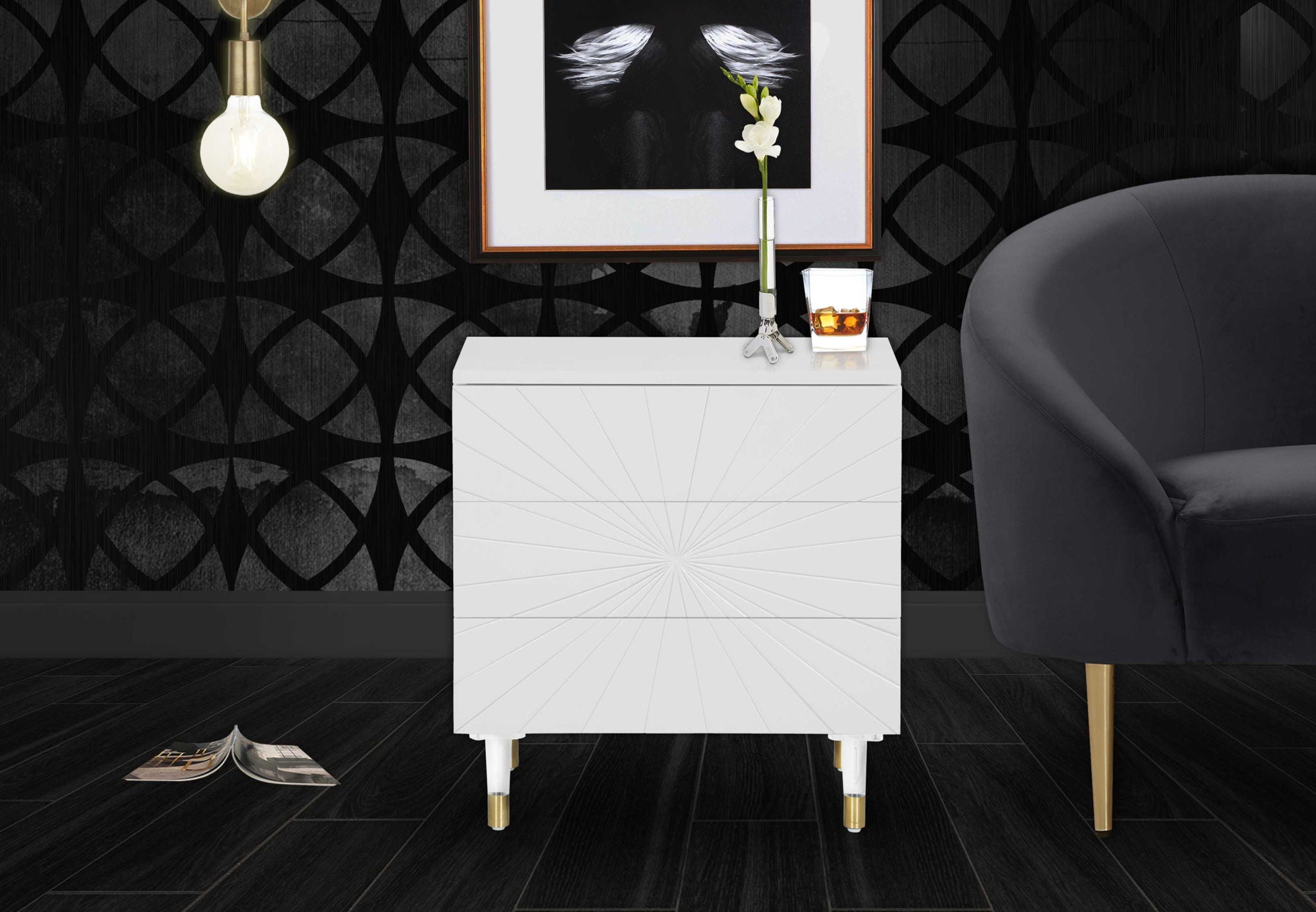 Starburst - Side Table - Urban Living Furniture (Los Angeles, CA)
