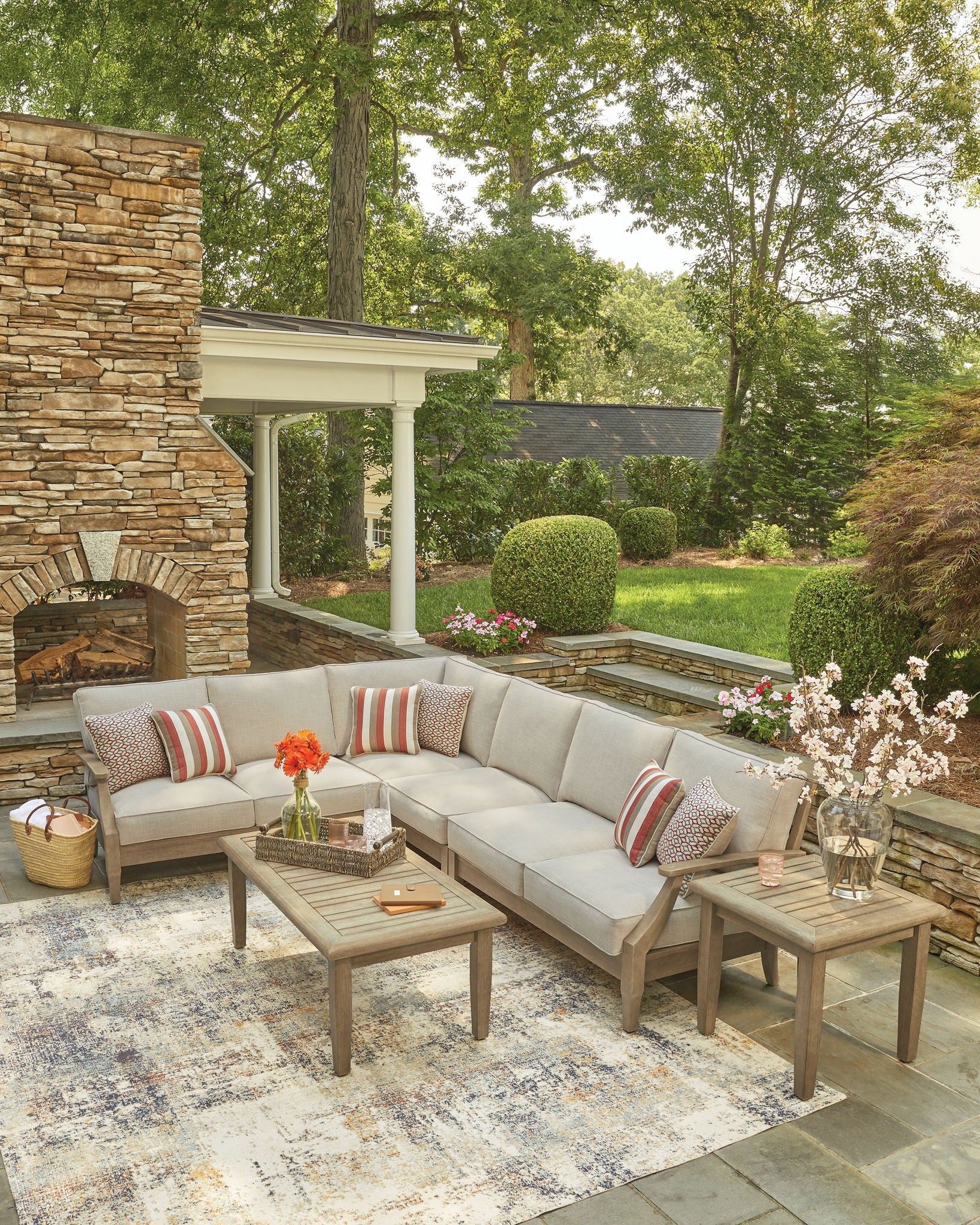 Clare View - Outdoor Sectional - Urban Living Furniture (Los Angeles, CA)
