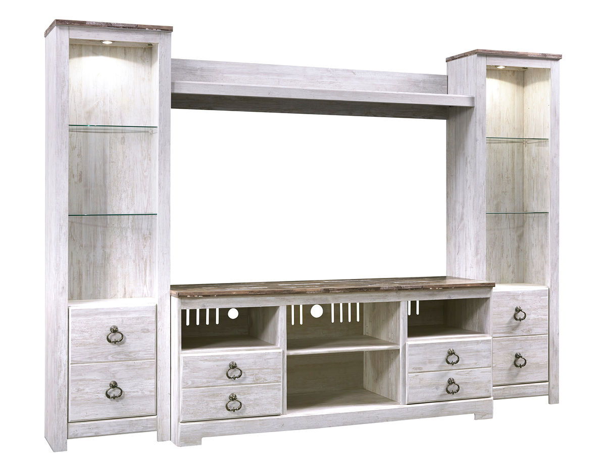 Willowton - Entertainment Center With Fireplace Option - Urban Living Furniture (Los Angeles, CA)