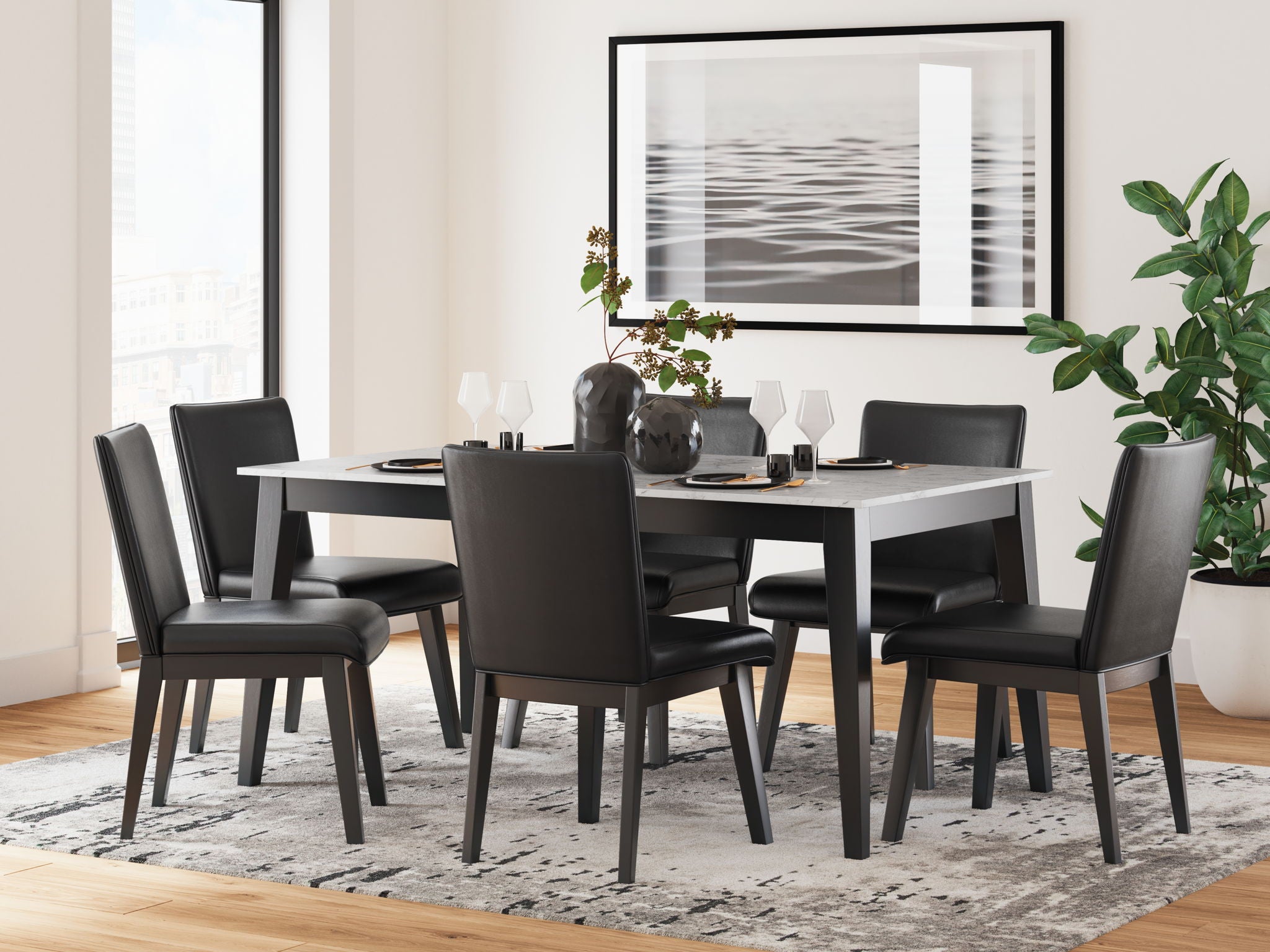 Jettaya - Rectangular Dining Room Set - Urban Living Furniture (Los Angeles, CA)