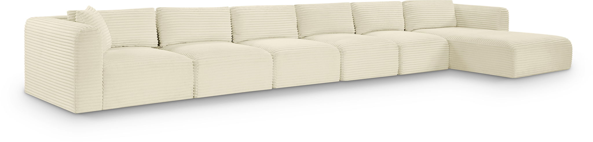 Shaggy - 6 Piece Modular Sectional With Chaise - Urban Living Furniture (Los Angeles, CA)
