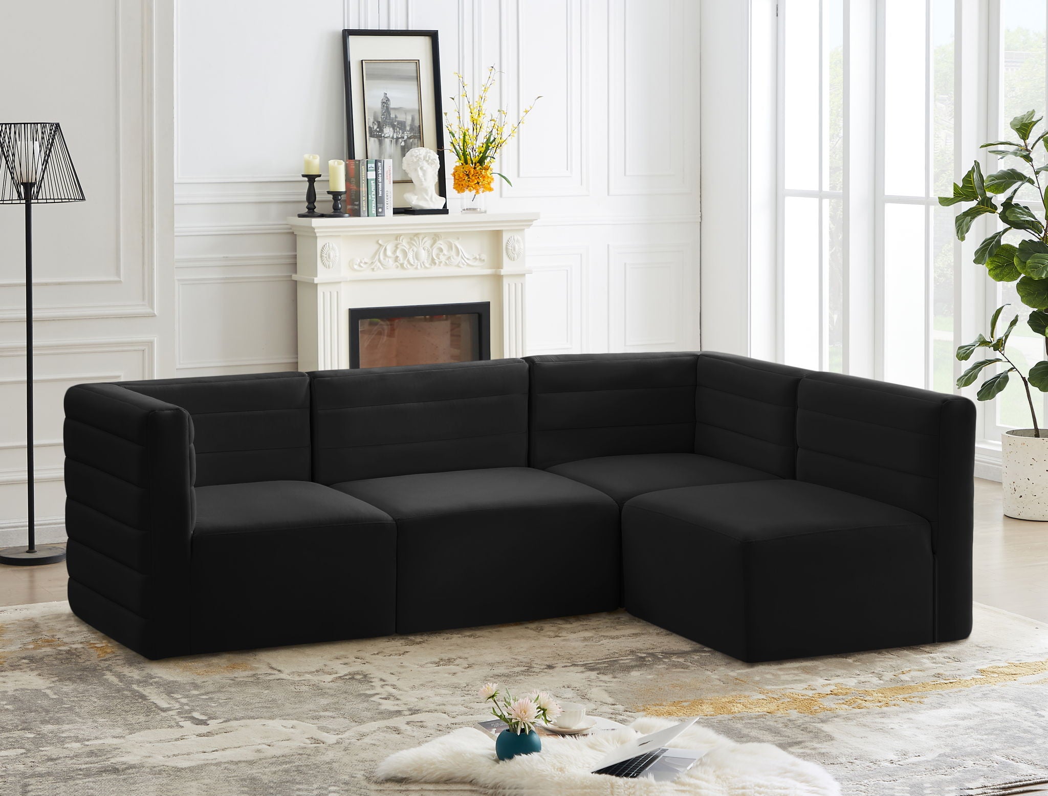 Quincy - 4 Piece Modular Sectional - Urban Living Furniture (Los Angeles, CA)