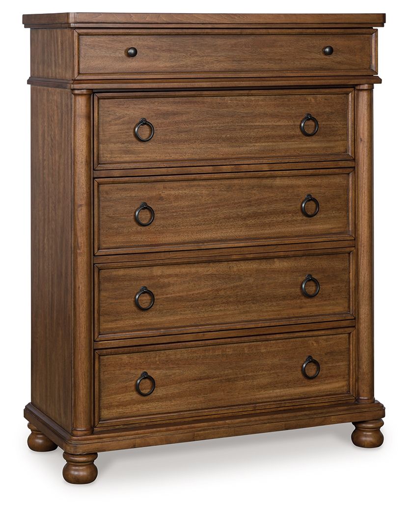 Rowlenstown - Five Drawer Chest - Urban Living Furniture (Los Angeles, CA)