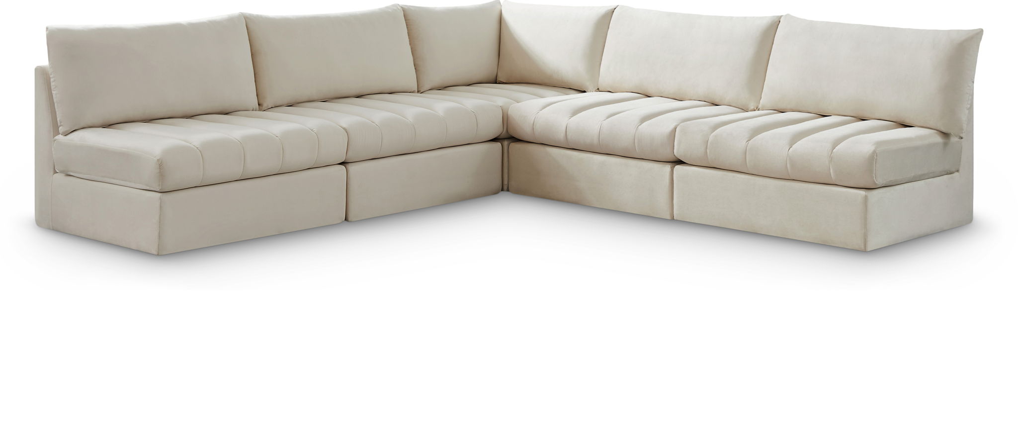 Jacob - Modular Corner Armless Sectional 5 Piece - Urban Living Furniture (Los Angeles, CA)