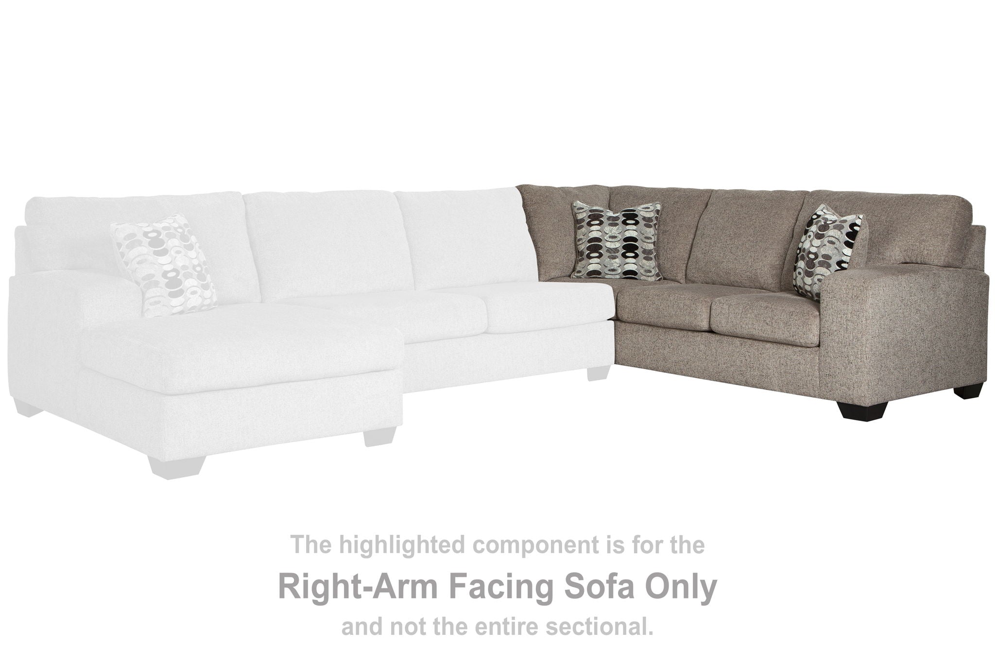 Ballinasloe - Platinum - RAF Sofa - Urban Living Furniture (Los Angeles, CA)